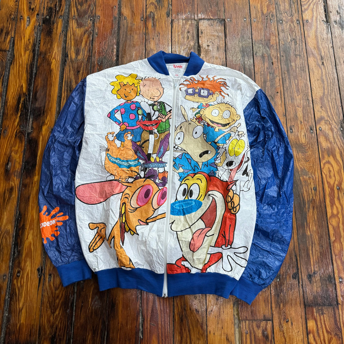 Vintage Nickelodeon Cartoon Jacket Sz M