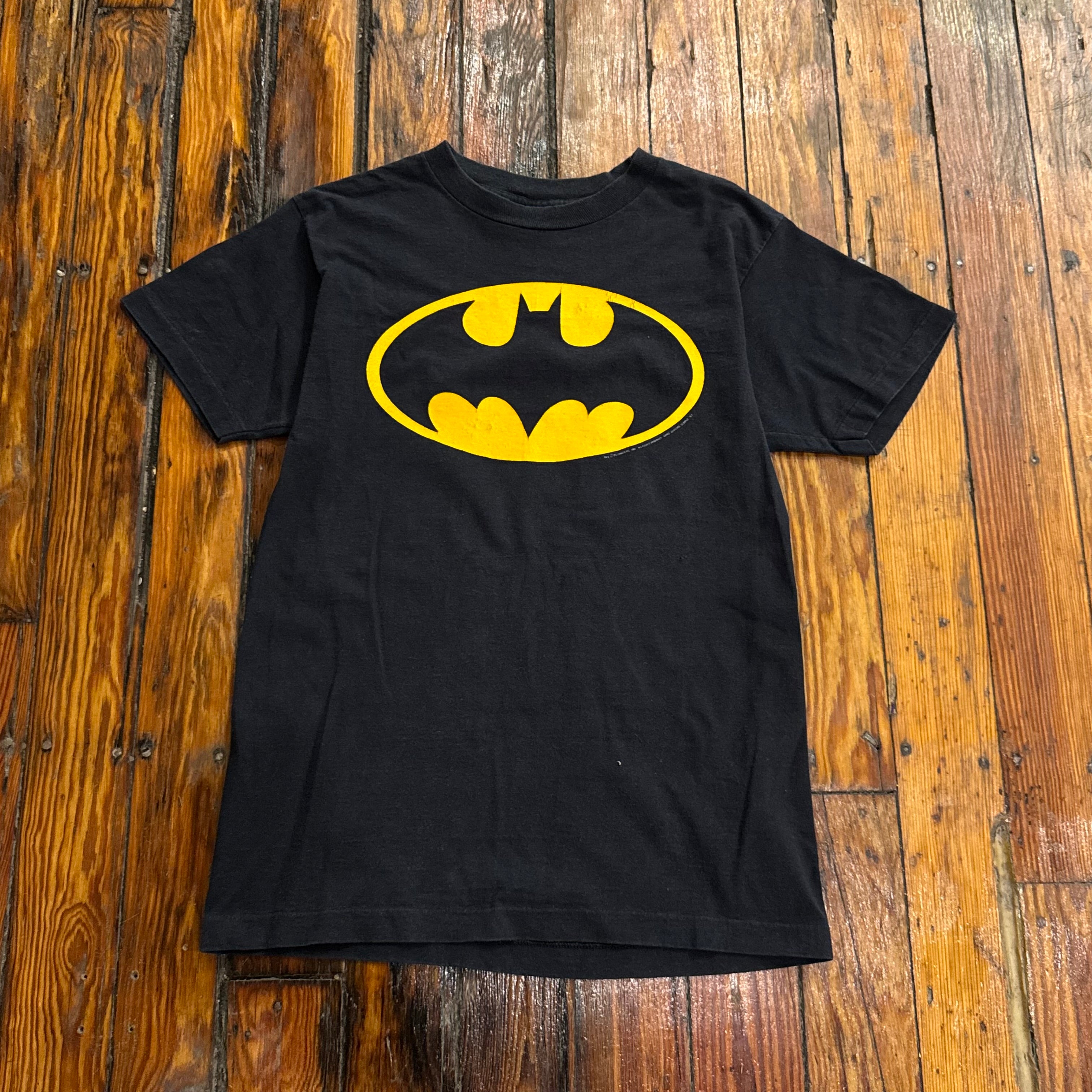 Vintage Batman Logo T-shirt Sz M