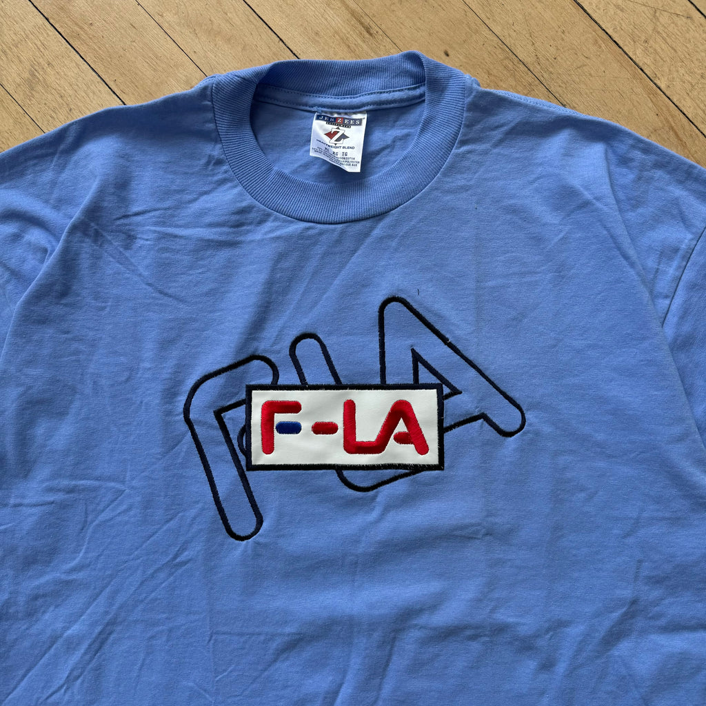 Vintage Bootleg Fila T-shirt Sz XL