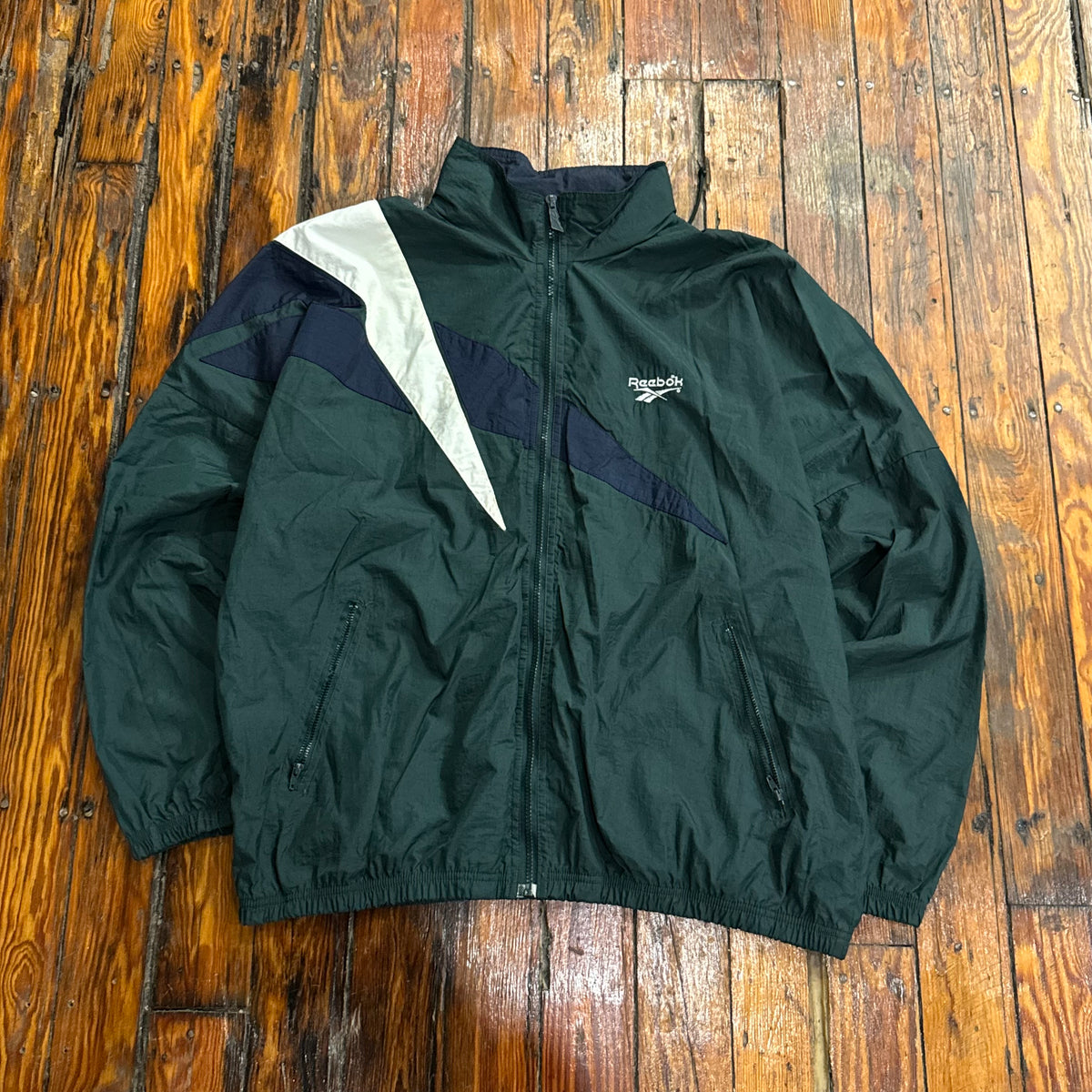 Vintage Reebok Windbreaker Jacket Sz XL