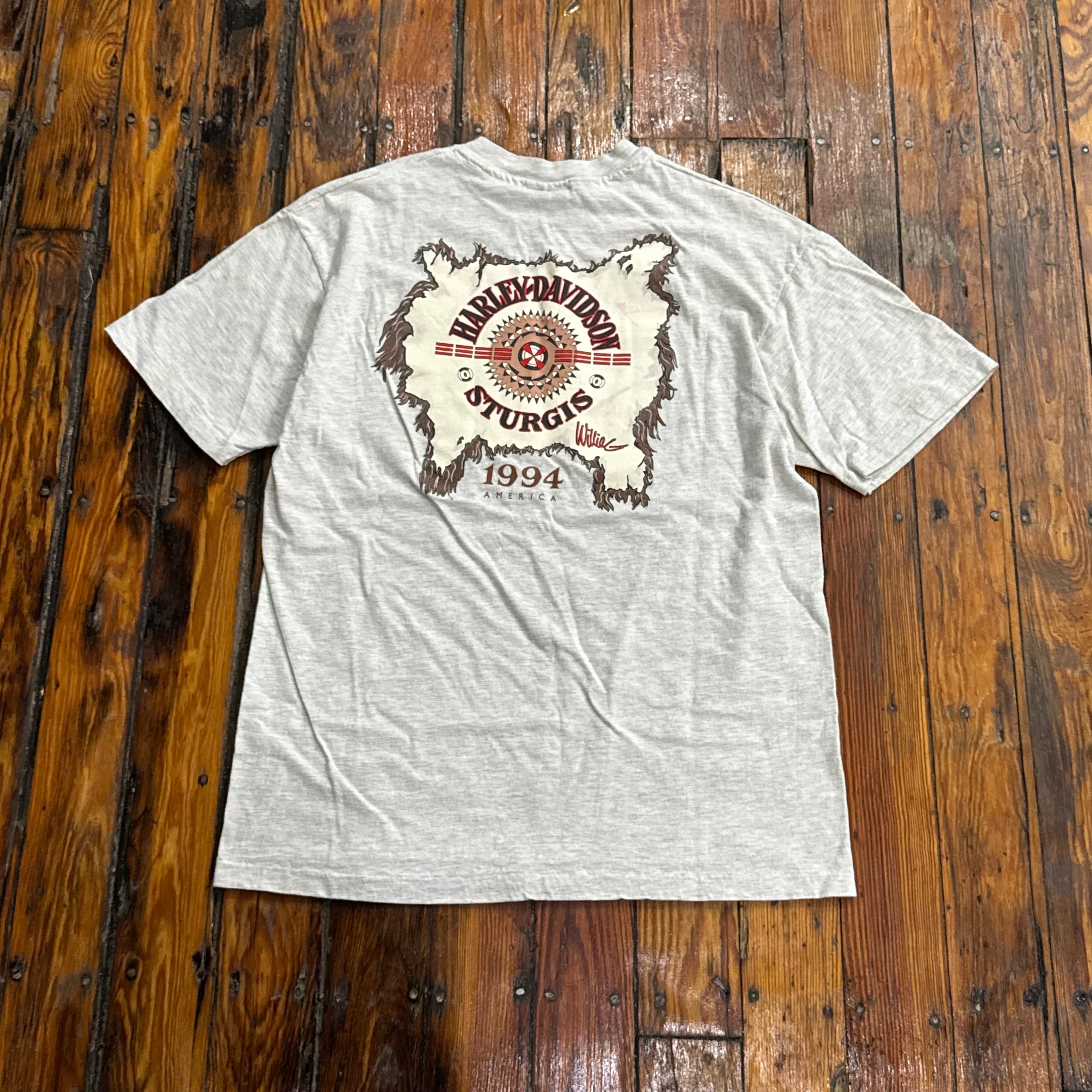 Vintage Sturgis Harley Davidson T-shirt Sz L