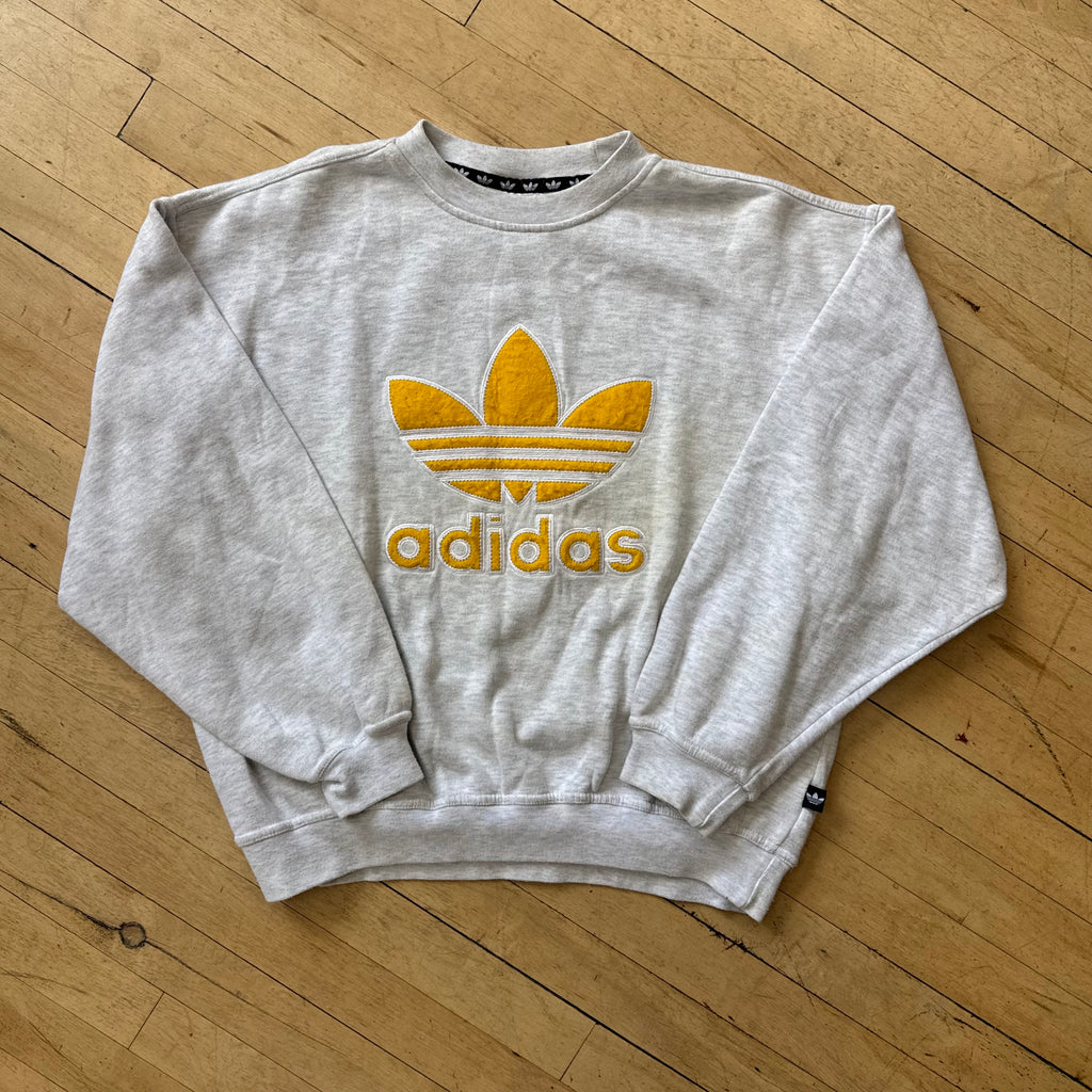 Vintage Adidas Big Logo Crewneck Sz L