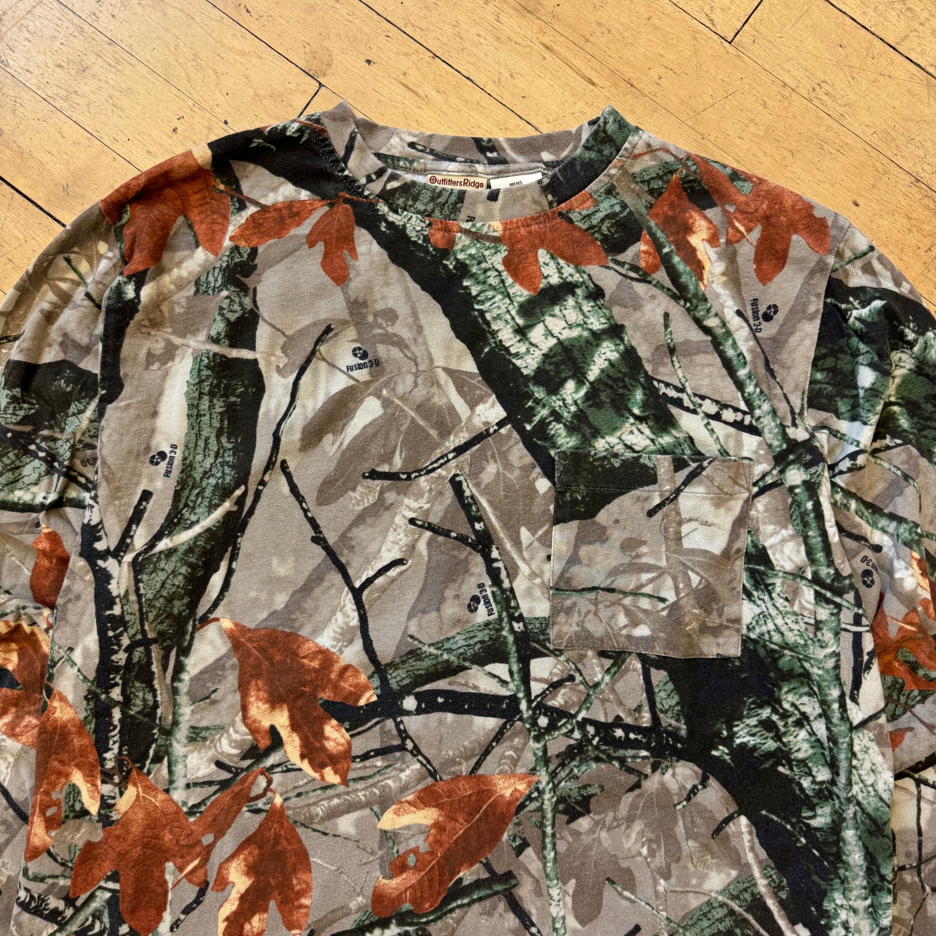 Vintage Outfitters Camo LongSleeve T-shirt Sz XL