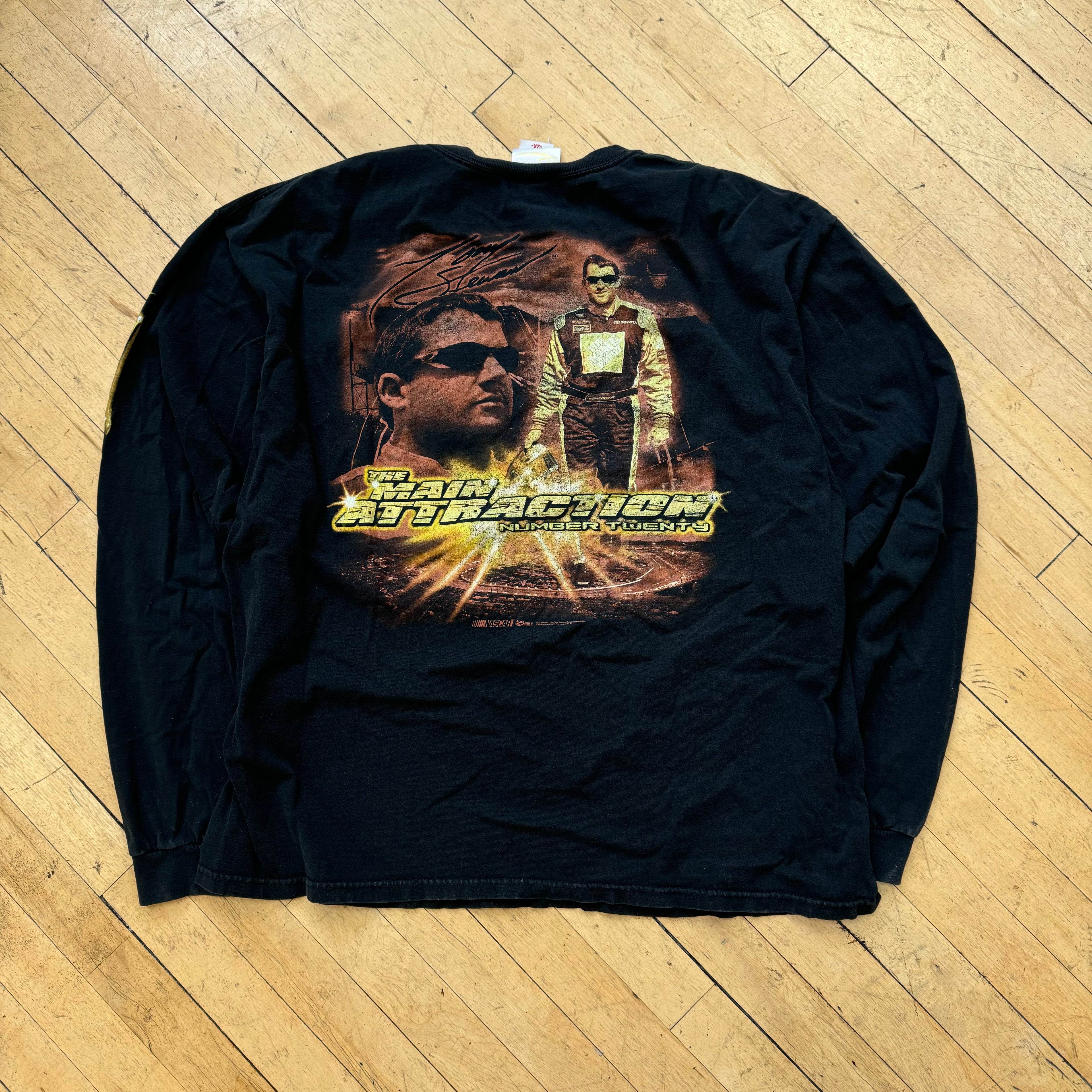 Tony Steuart Nascar Long Sleeve T-shirt Sz XXL