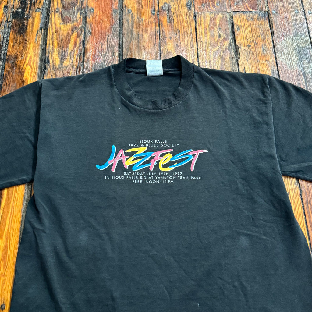 Vintage Jazz Fest Sioux Falls T-shirt Sz XL