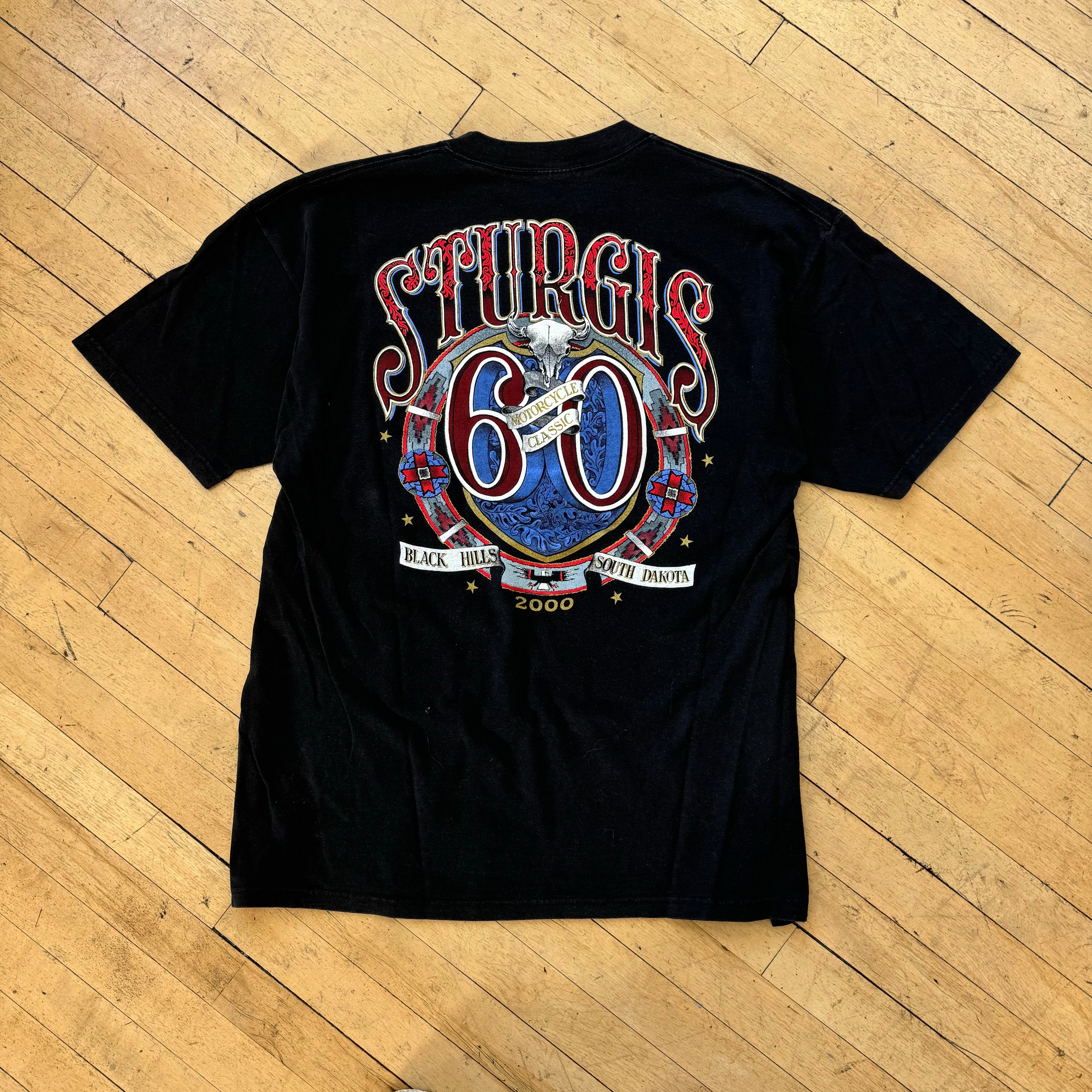 Vintage Sturgis Bike Rally T-shirt Sz XL
