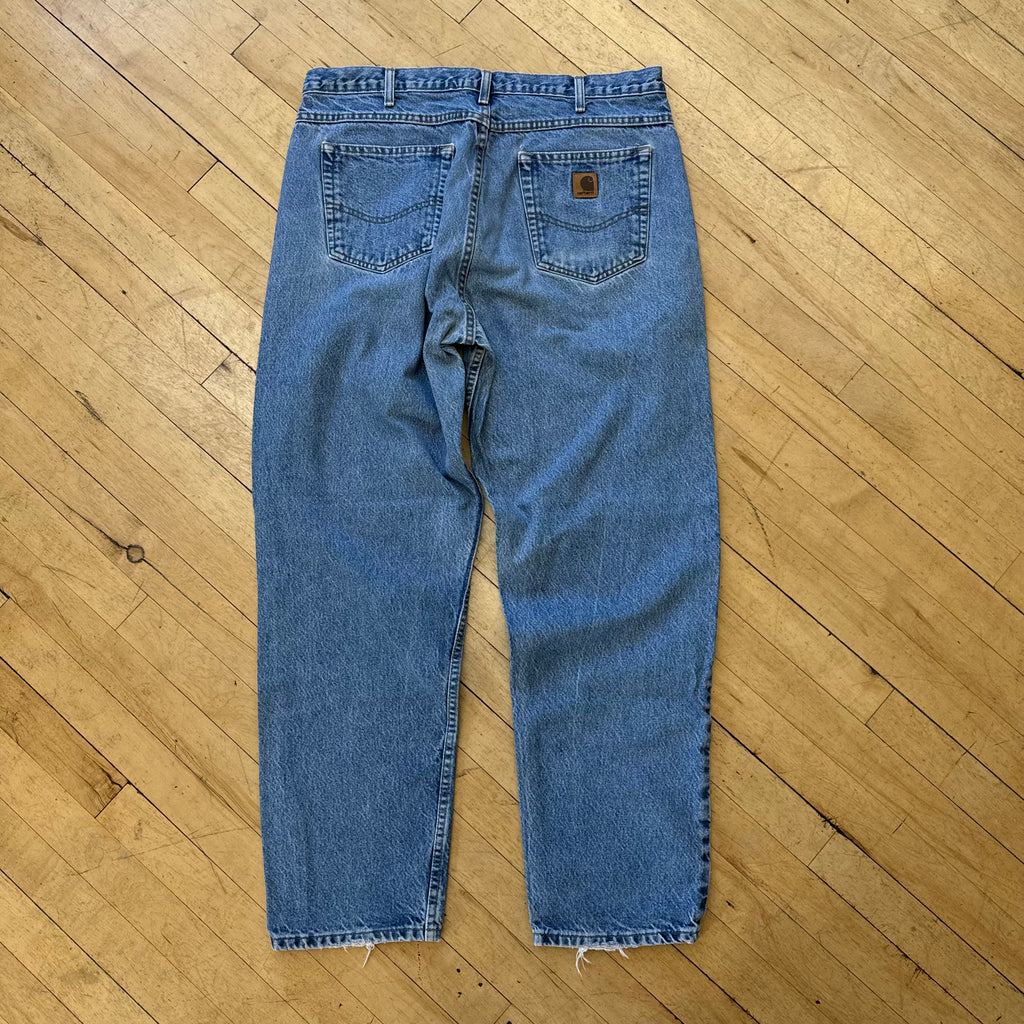 Vintage Carhartt Denim Jeans Sz 38x33