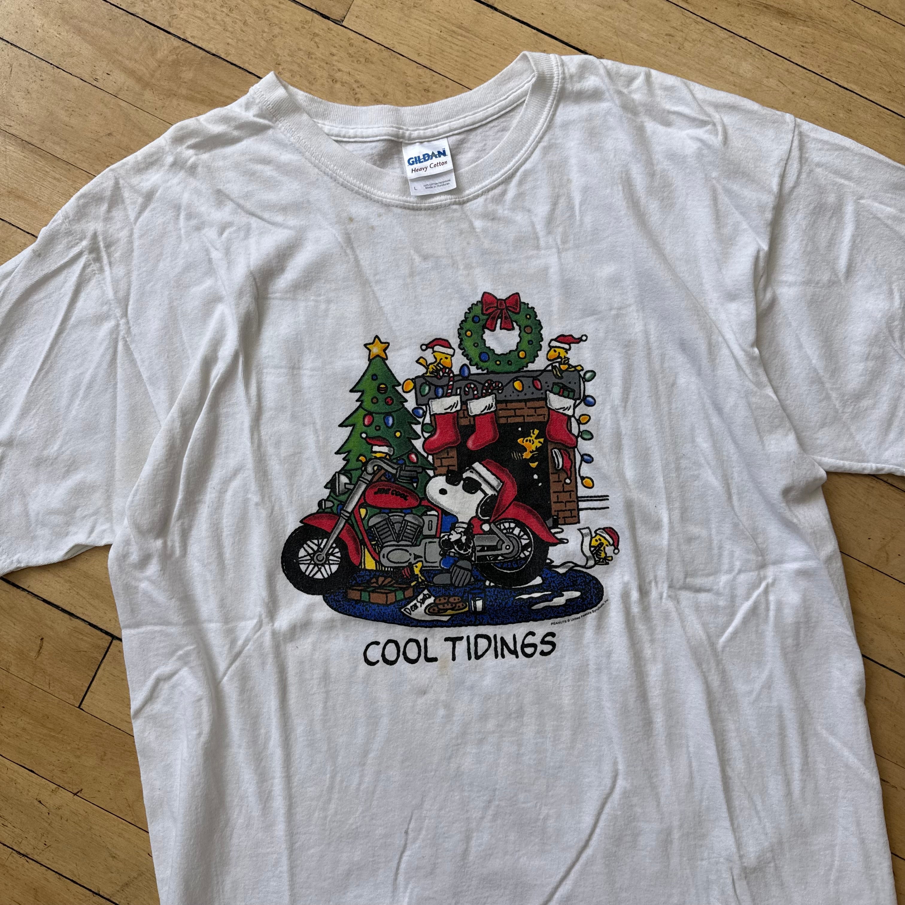 Vintage Joe Cool “Cool Tidings” Christmas T-shirt Sz M