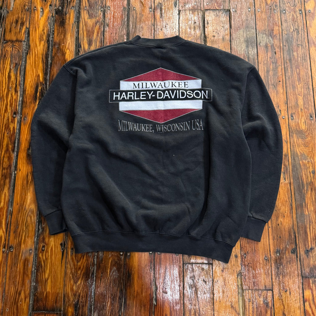Vintage Harley Davidson 95th CrewNeck Sz XL