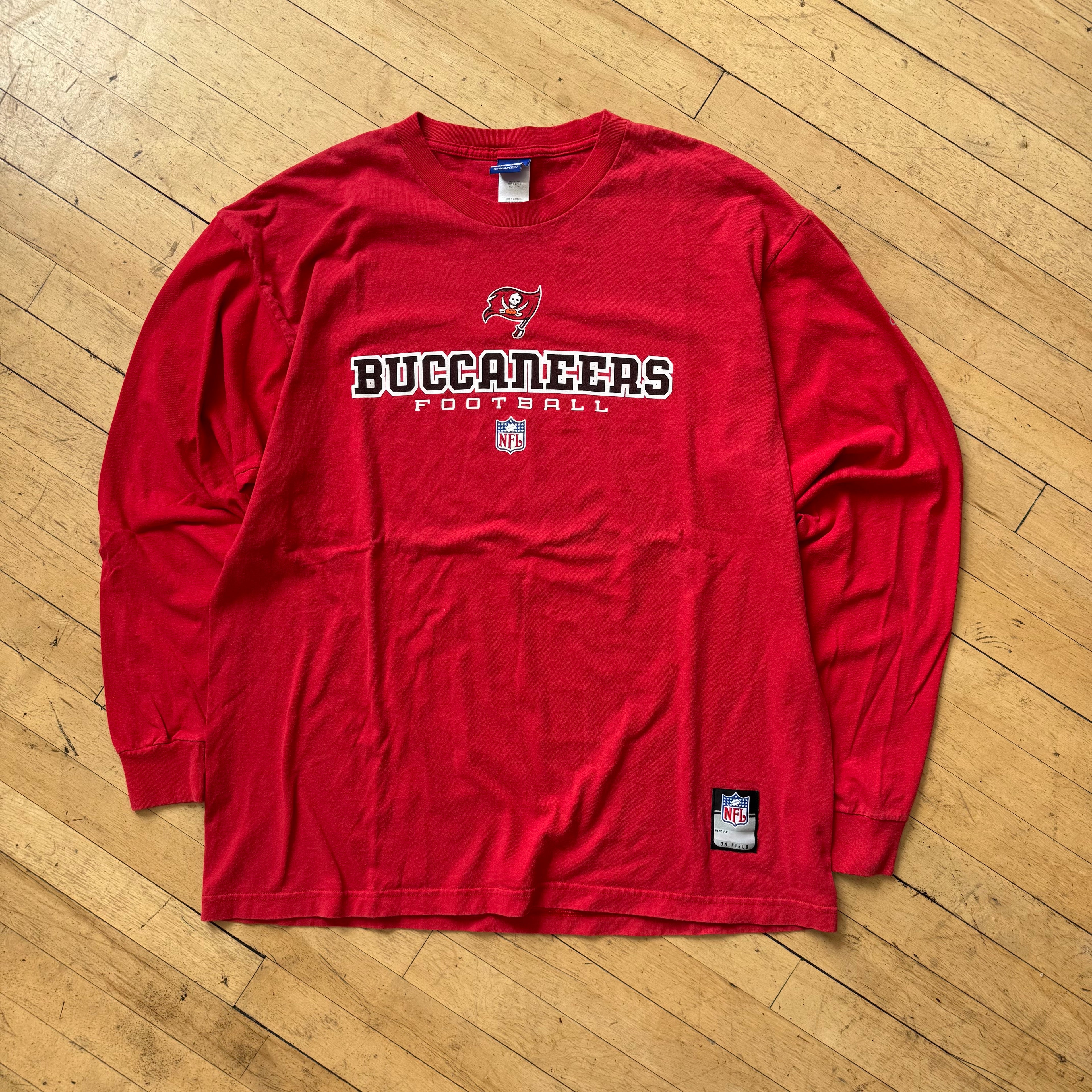 Vintage Reebok Tampa Bay Buccaneers T-shirt Sz XL