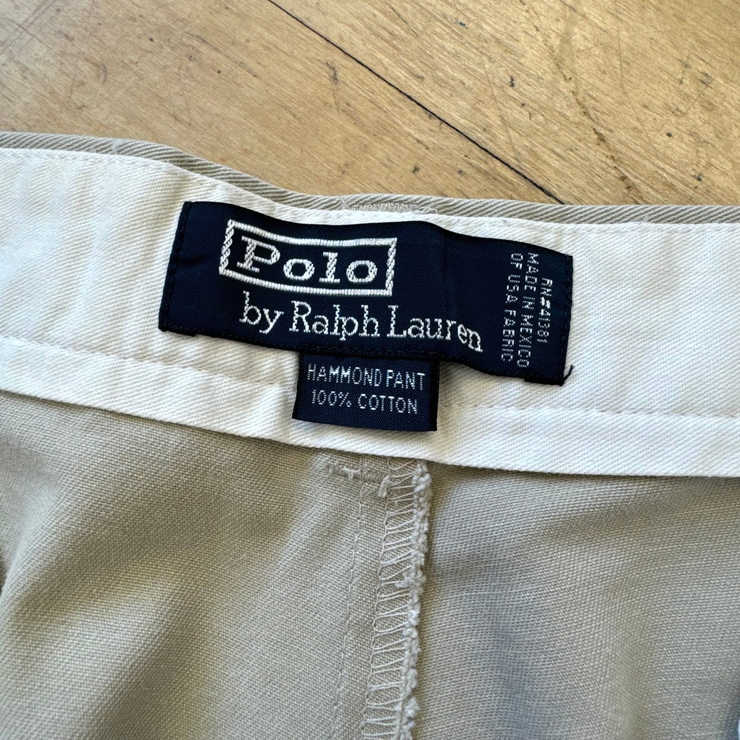 Vintage Polo Ralph Lauren Golf Kahkis Sz 36x32