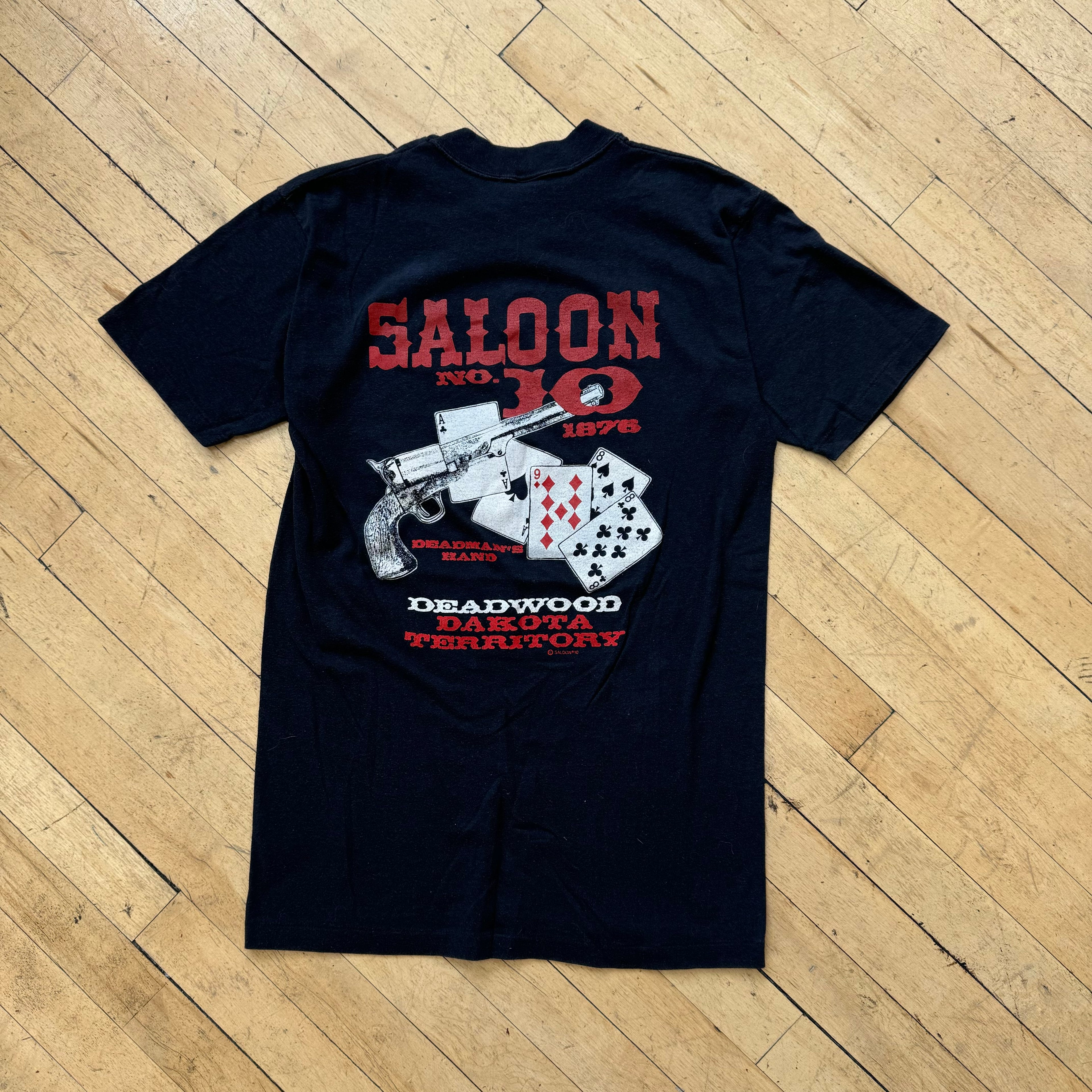 Vintage Saloon 10 Deadwood SD T-shirt Sz M