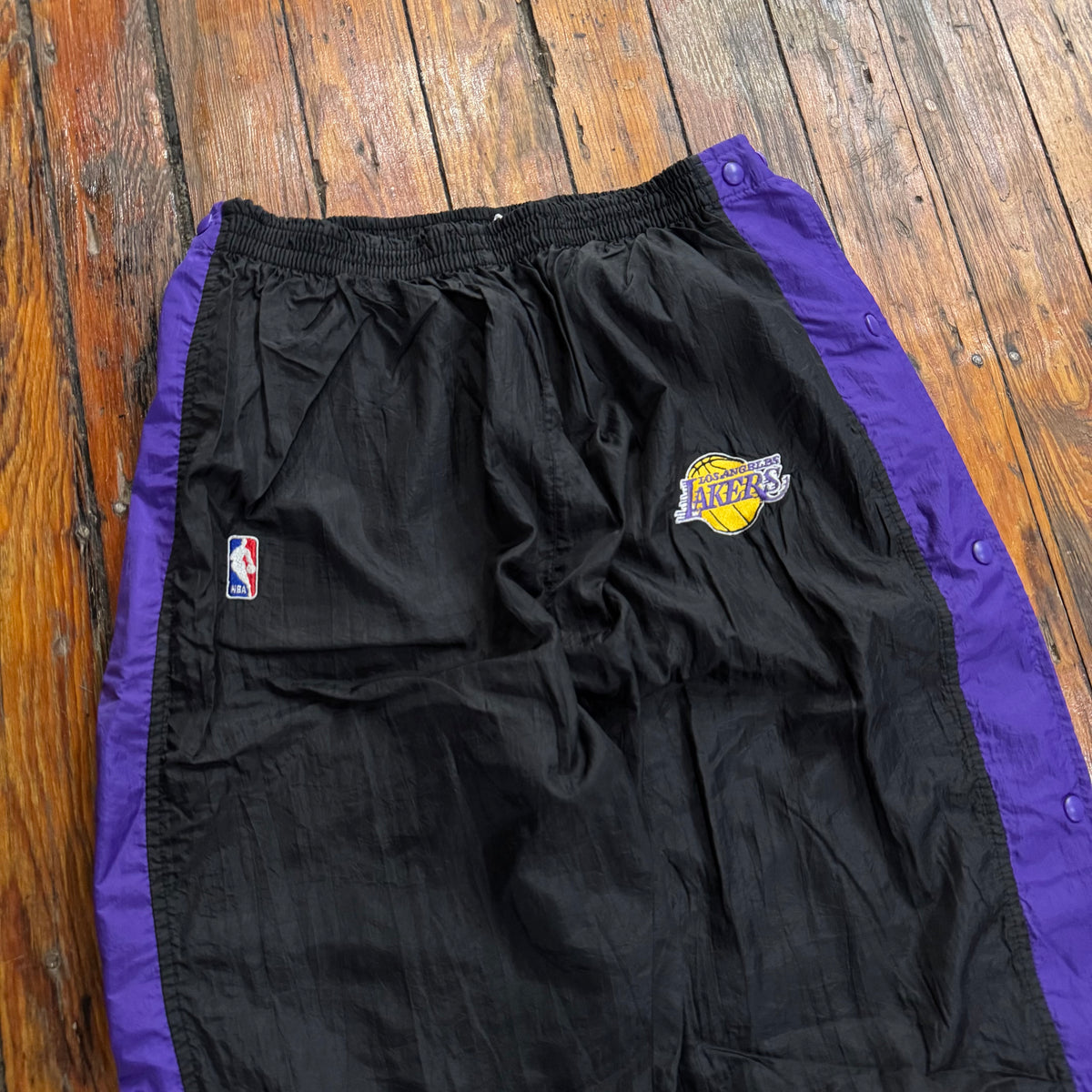 Vintage Logo Athletic Lakers TrackPants Sz XL