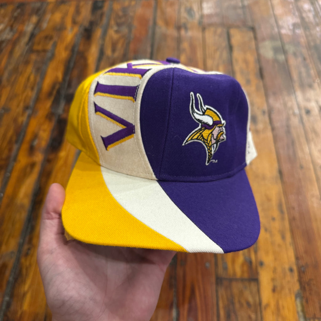Vintage Minnesota Vikings Hat Twins Enterprise SnapBack (NEW)