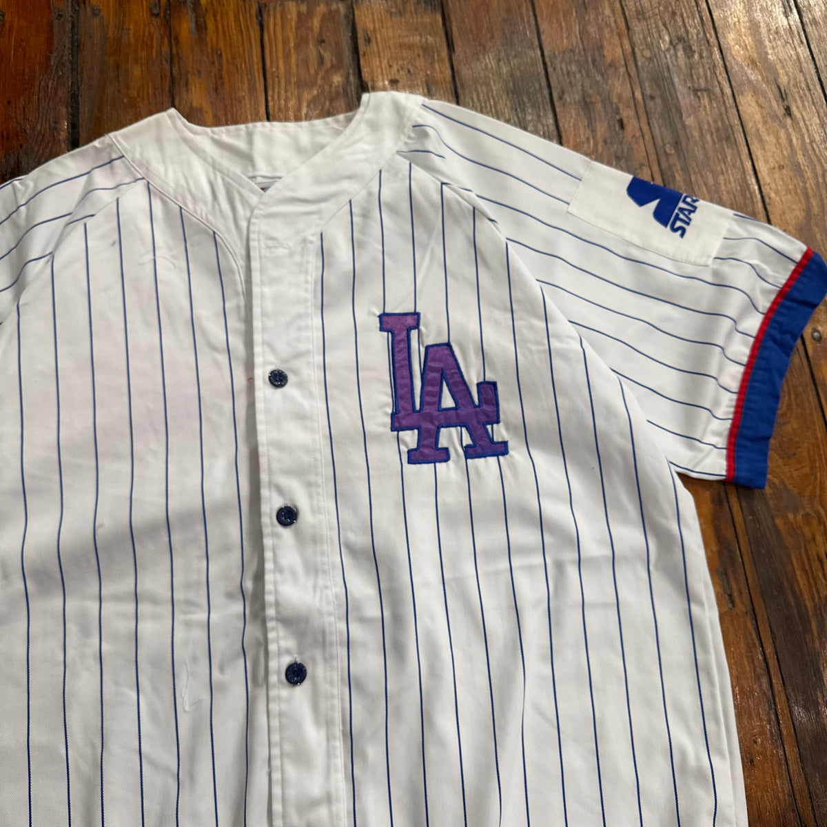 Vintage Starter LA Dodgers Baseball Jersey Sz XL
