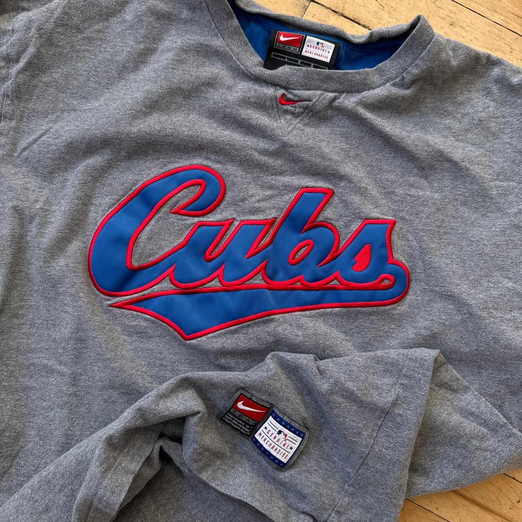Vintage Nike Chicago Cubs T-shirt Sz L