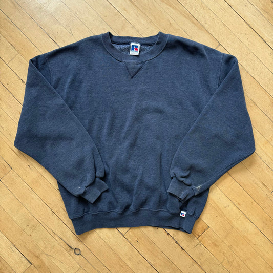 Vintage Blank Russell Crewneck Sz L