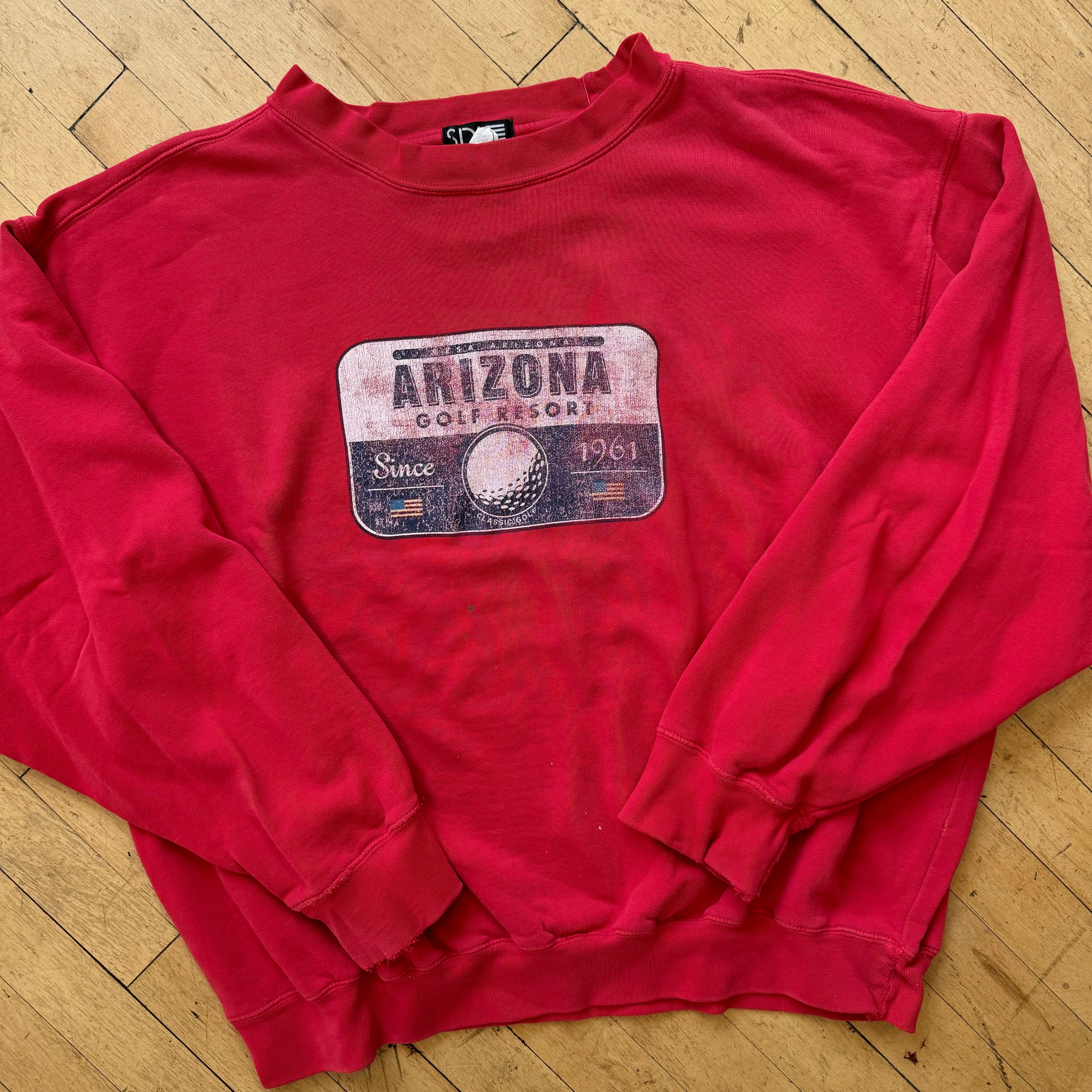 Vintage Arizona Golf Resort CrewNeck Sz L