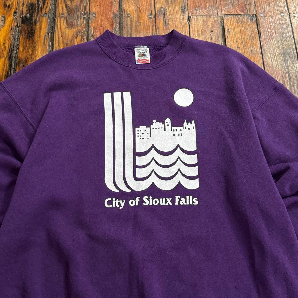 Vintage The City of Sioux Falls CrewNeck Sz XXL