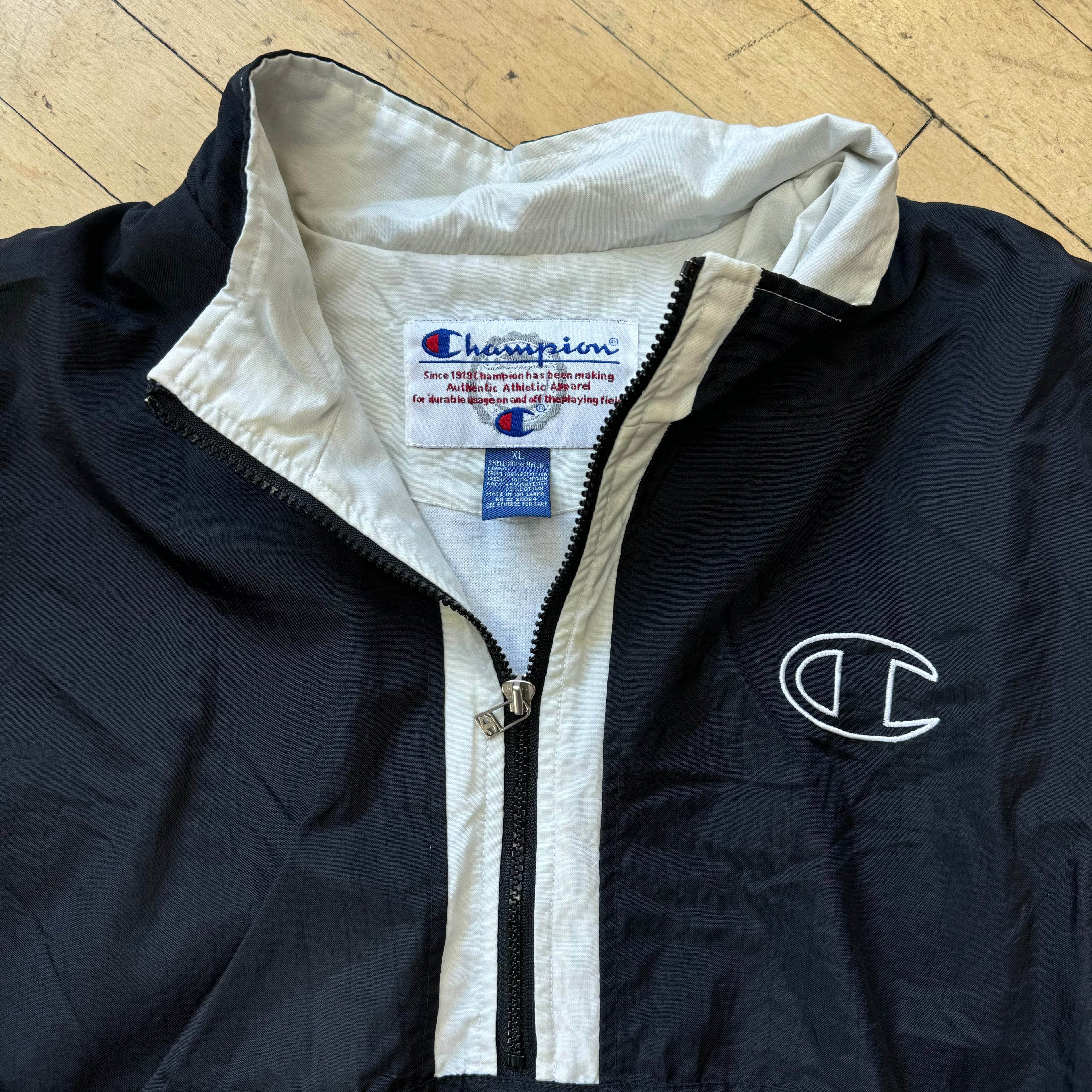 Vintage Champion Light Weight Jacket Sz XL
