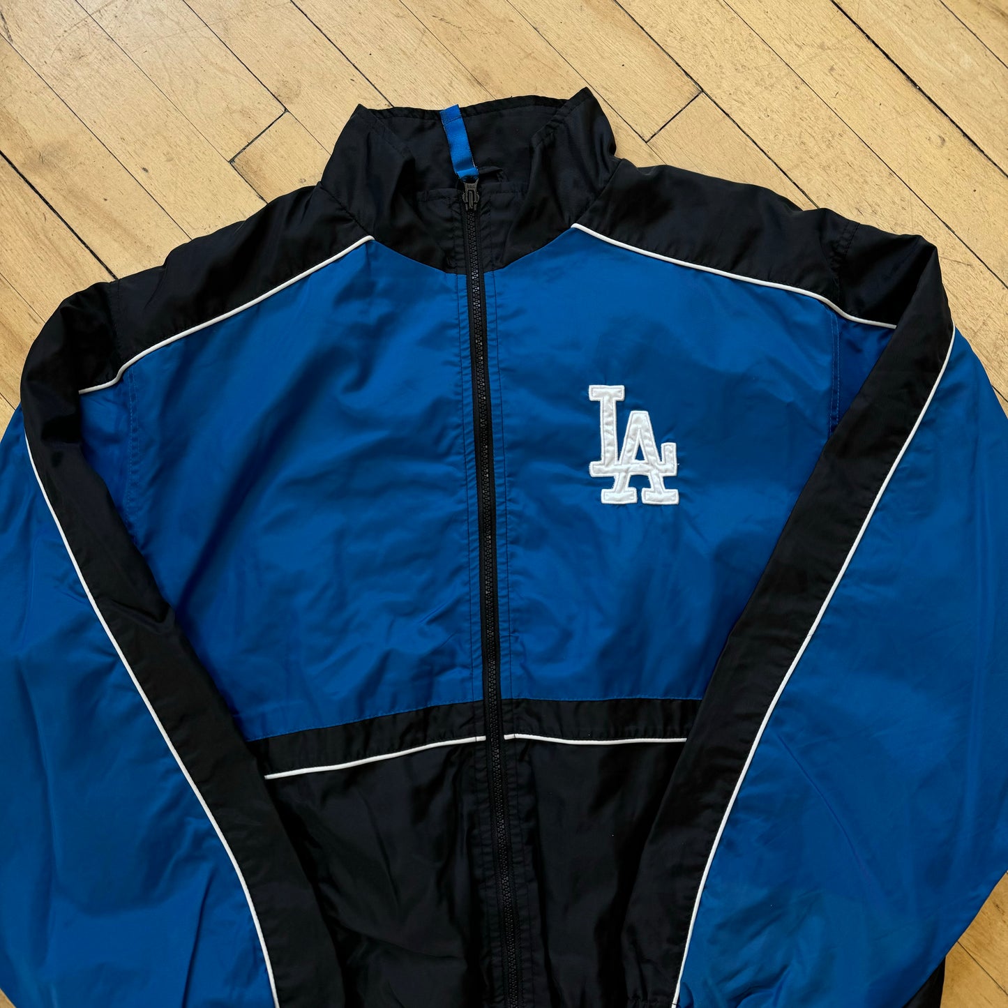 Vintage La Dodgers Zip-up Jacket Sz L