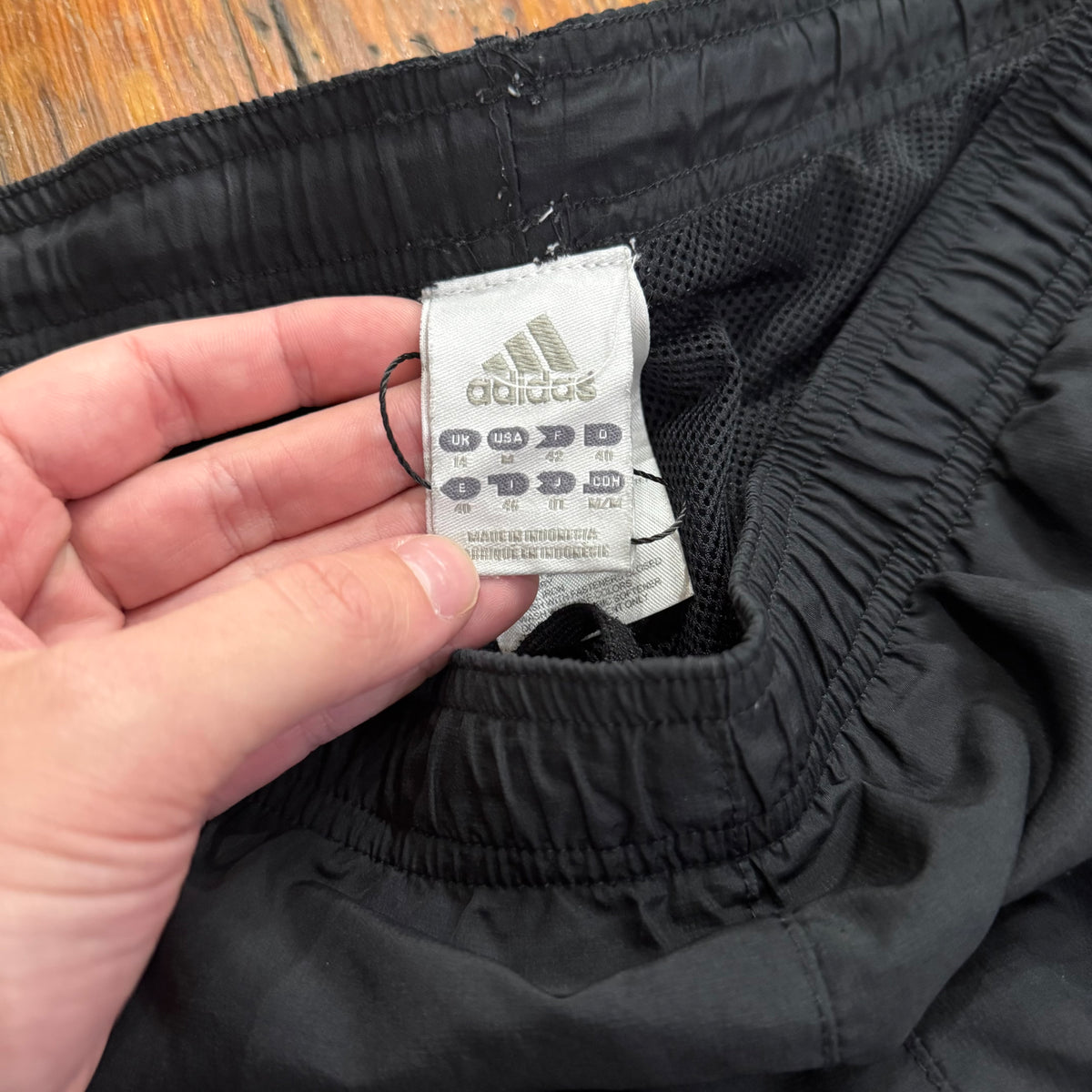 Vintage Pink Stripe Adidas TrackPants Sz M
