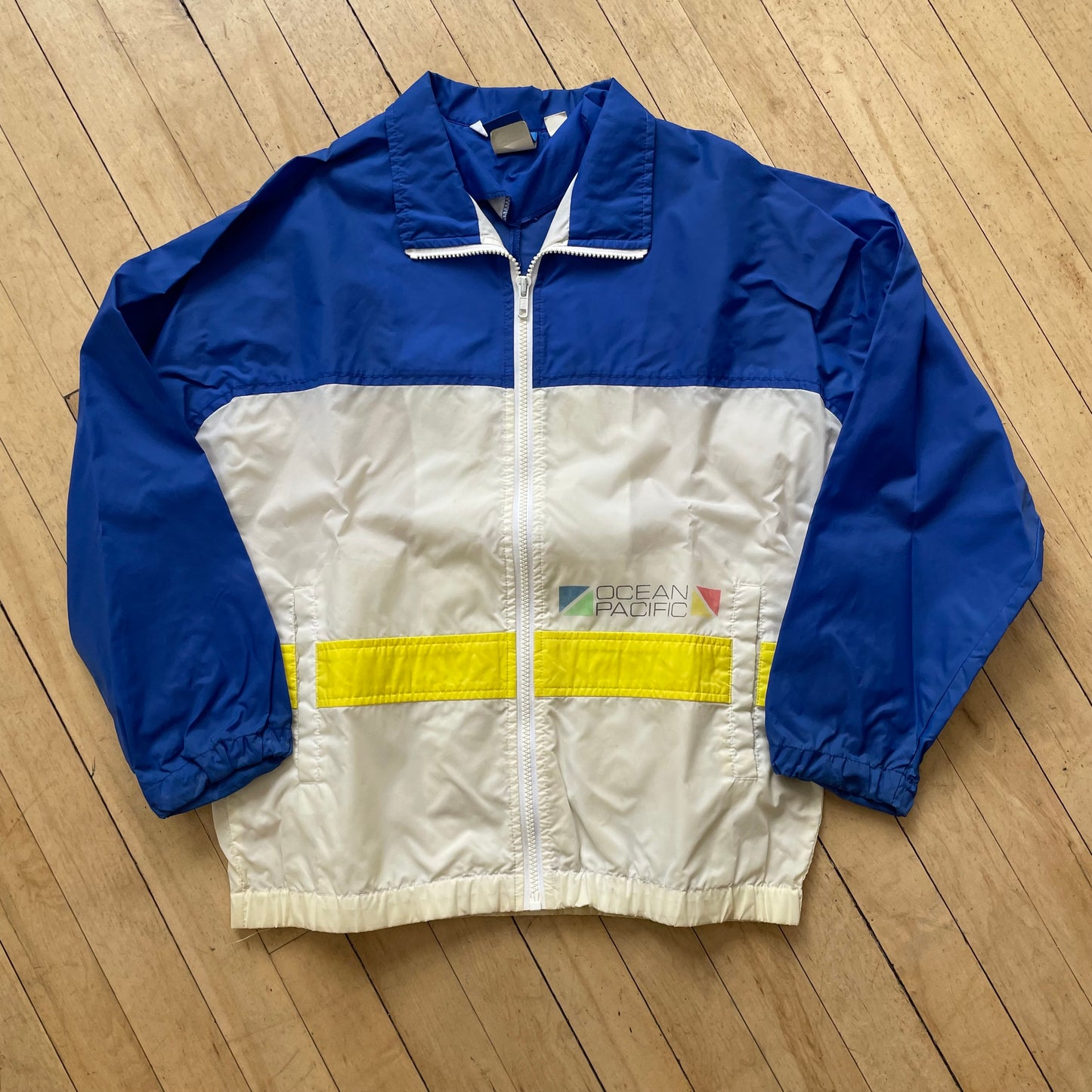 Vintage Ocean Pacific Windbreaker Jacket Sz S