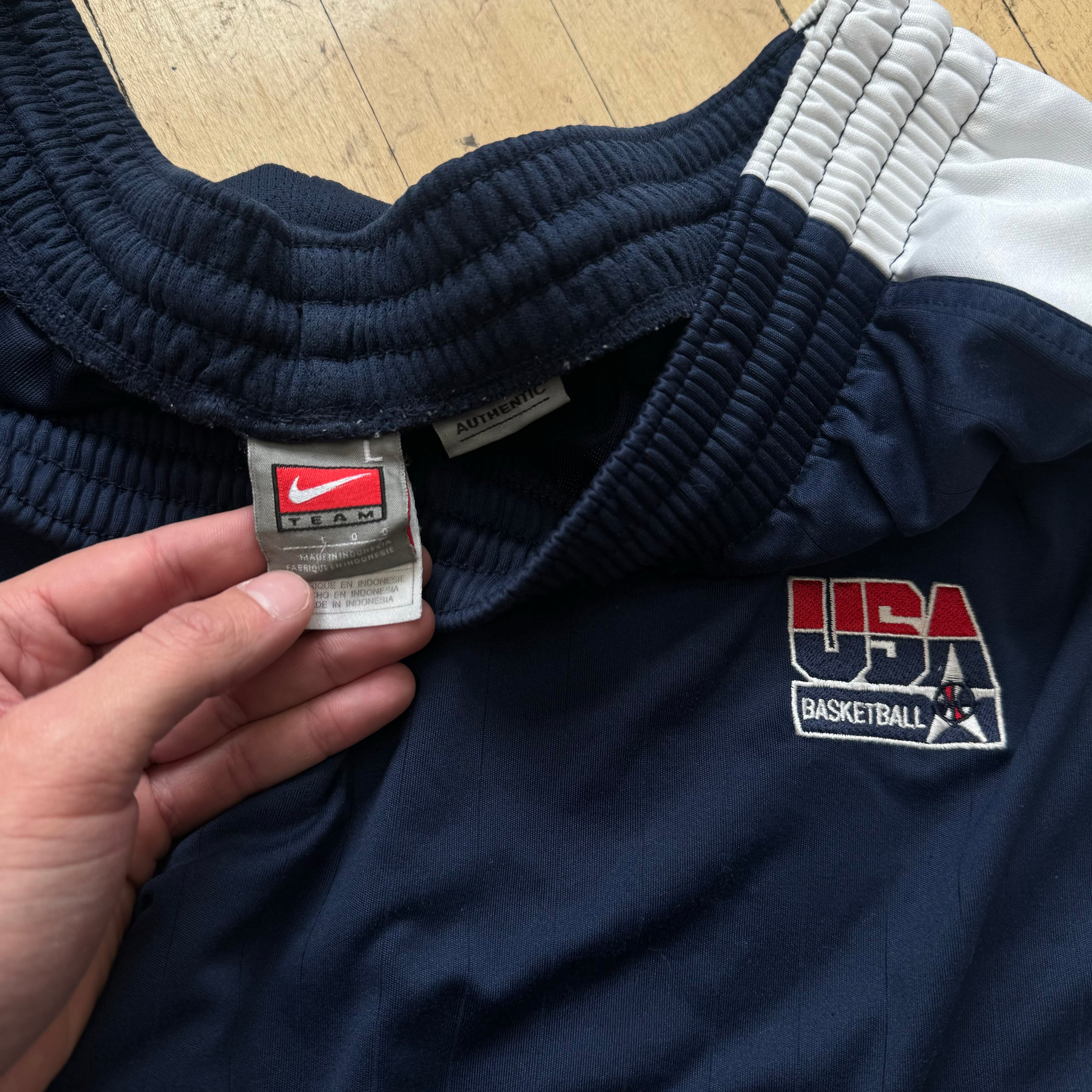 Vintage USA Basketball Shorts Sz L & XL