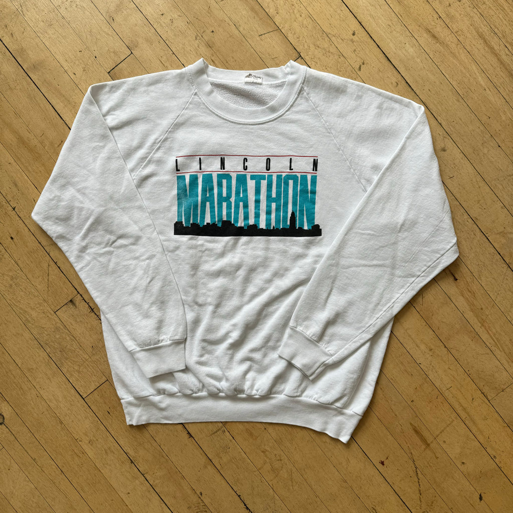 Vintage Lincoln Marathon Crewneck Sz M