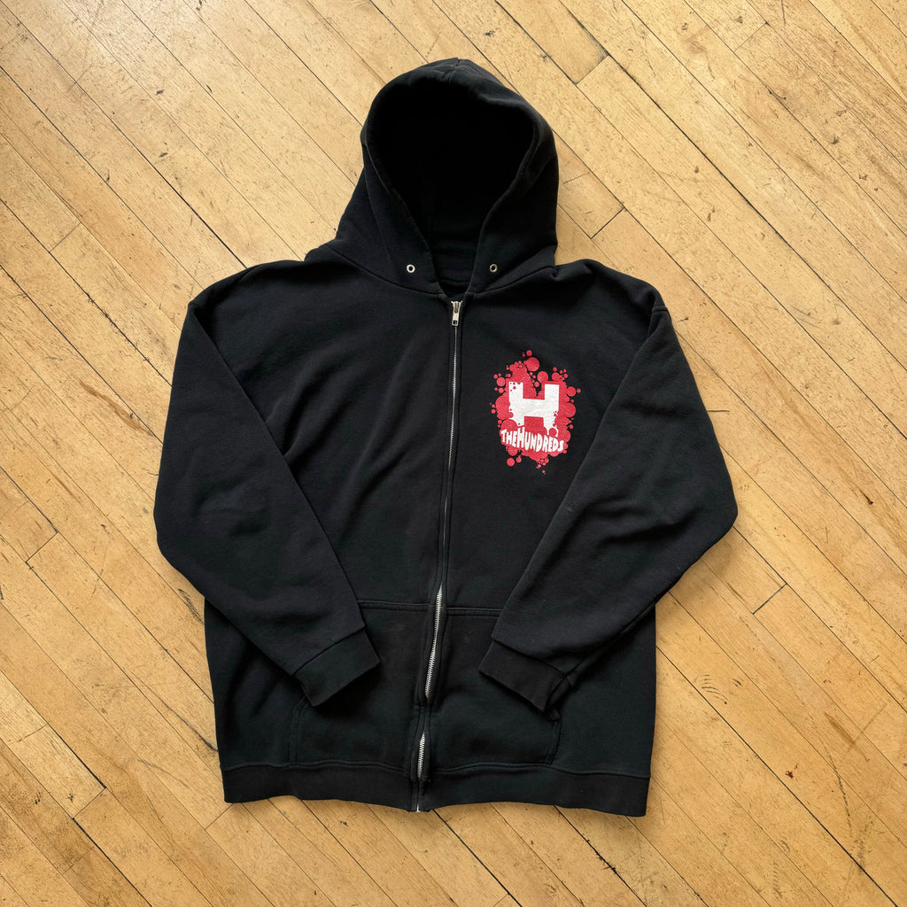 Y2K The Hundreds Zip-Up Jacket Sz L
