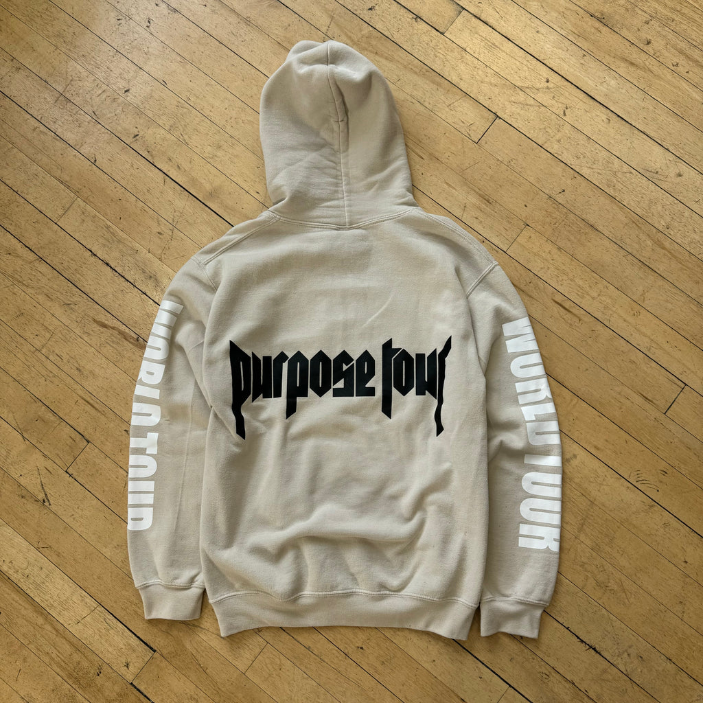 2000s Justin Bieber Purpose Tour Hoodie Sz S