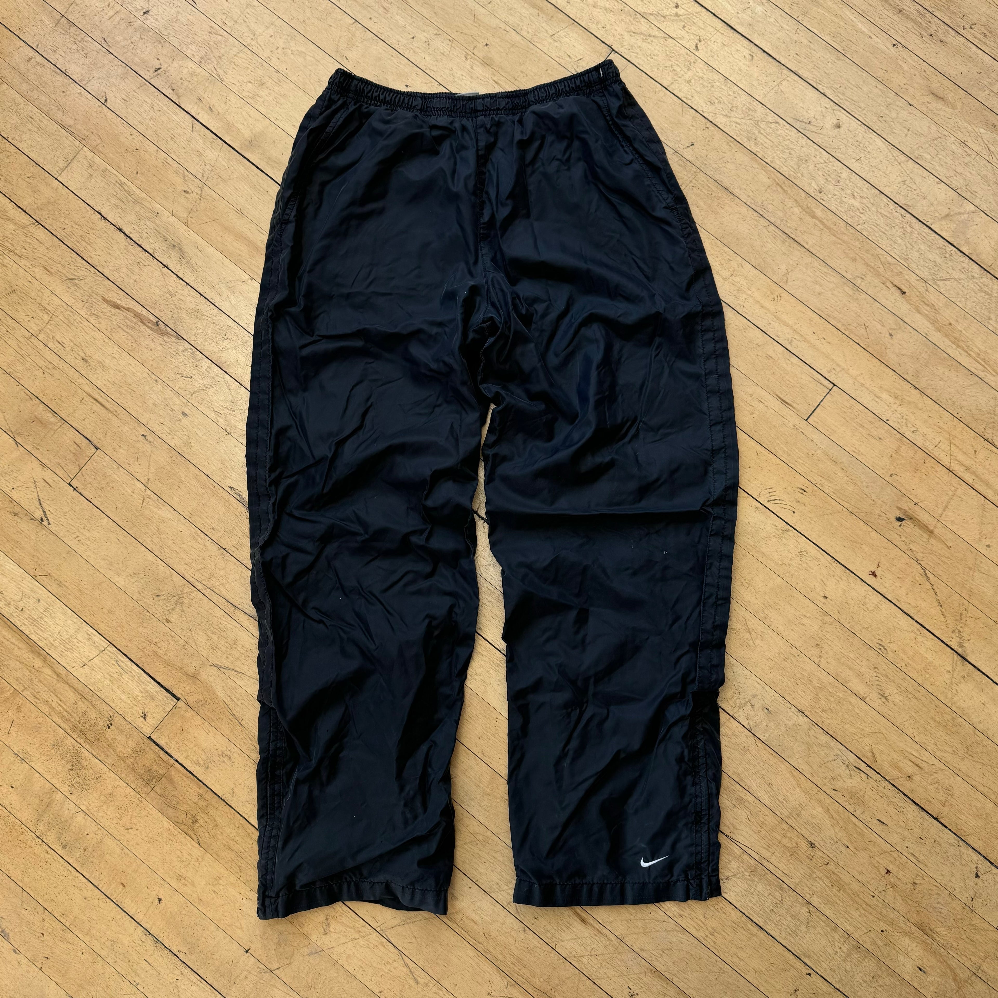 Vintage BLK Nike TrackPants Sz L
