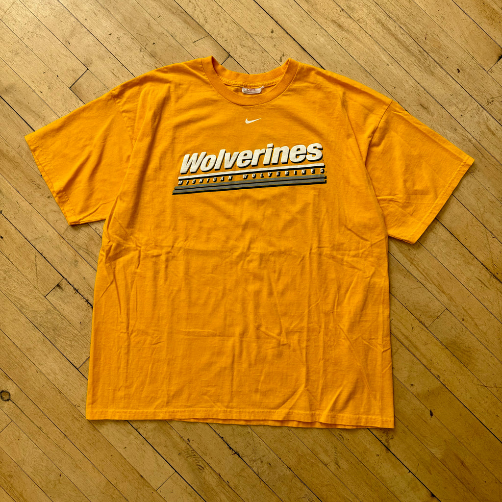 Vintage Nike Michigan Wolverines T-shirt Sz XXL