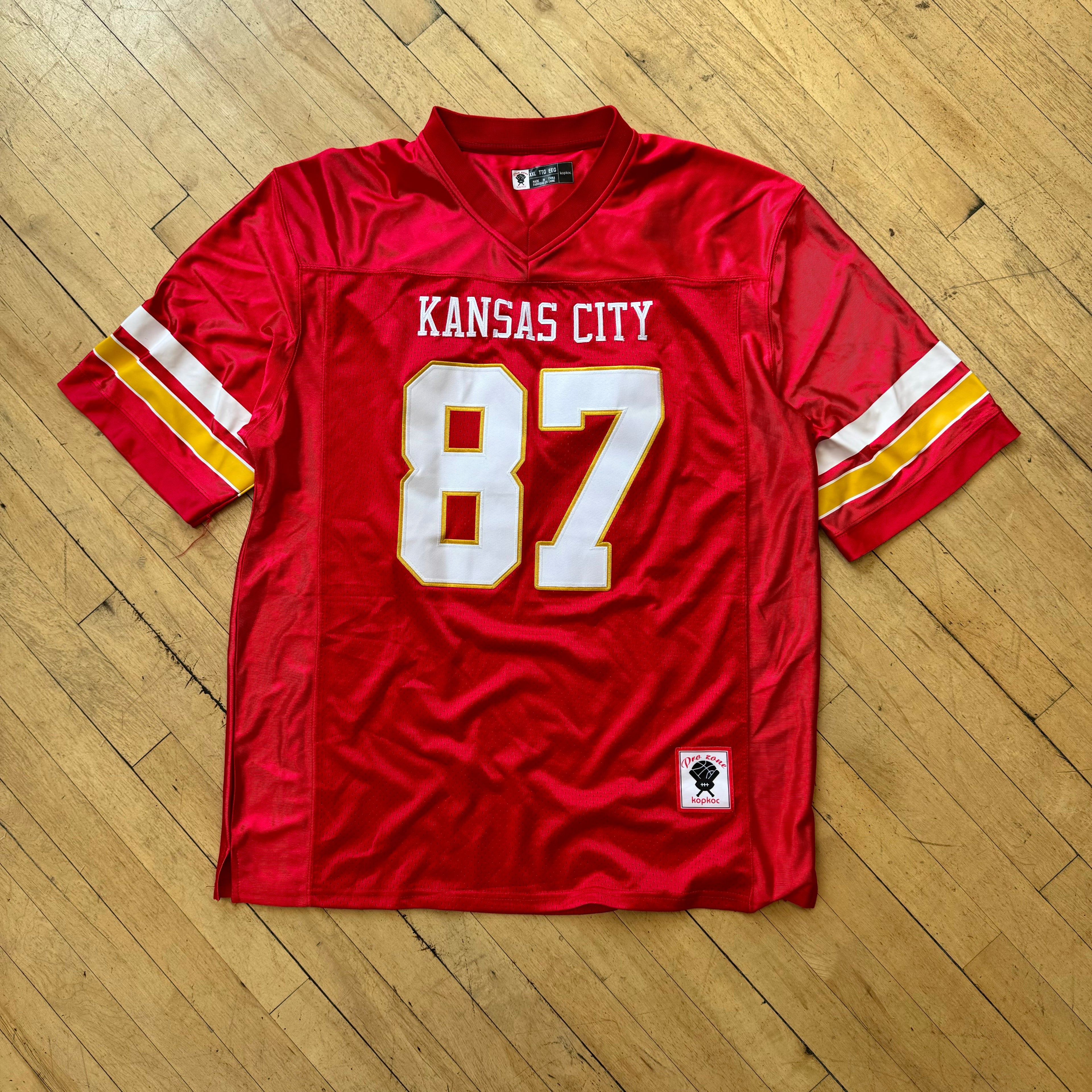 Kansas City Chiefs “Kelce” Jersey Sz XXL