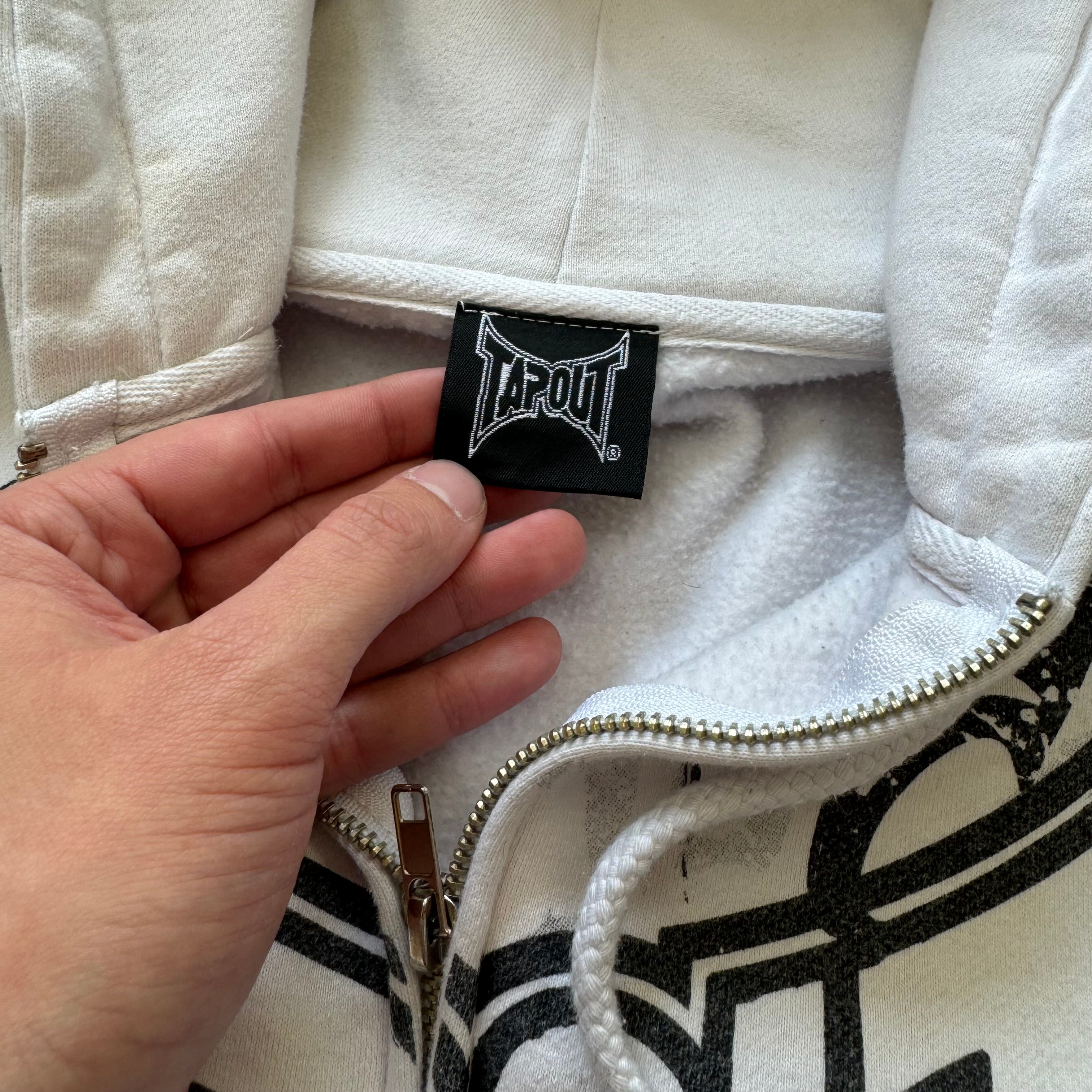 Vintage Tap-Out Zip-Up Jacket Sz XL