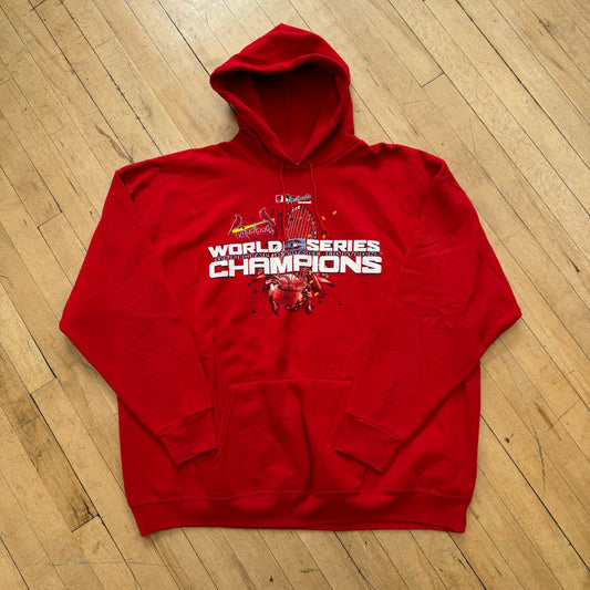 Vintage St. Louis Cardinals Lee Hoodie Sz XXL