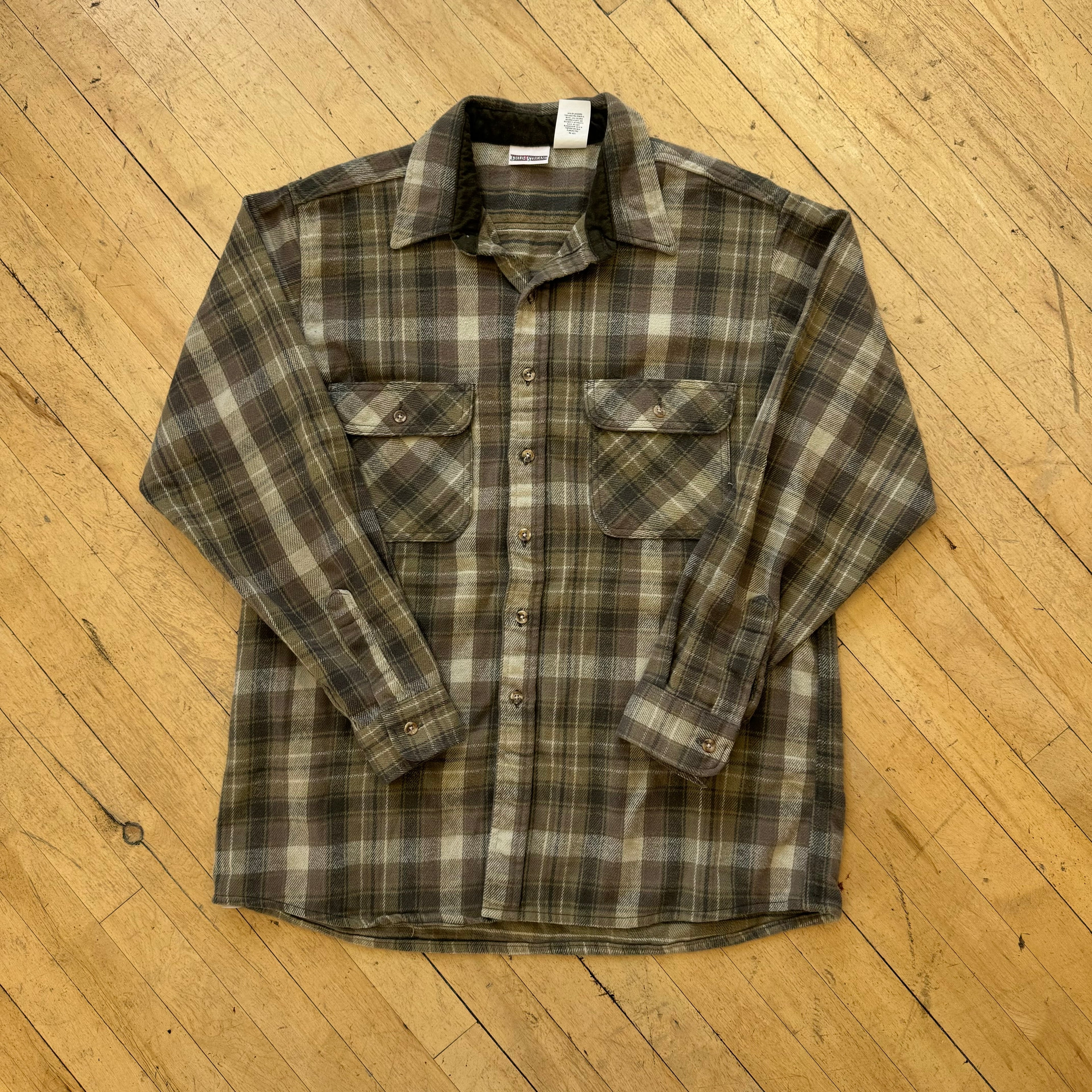 Vintage Field Stream Flannel Sz XL