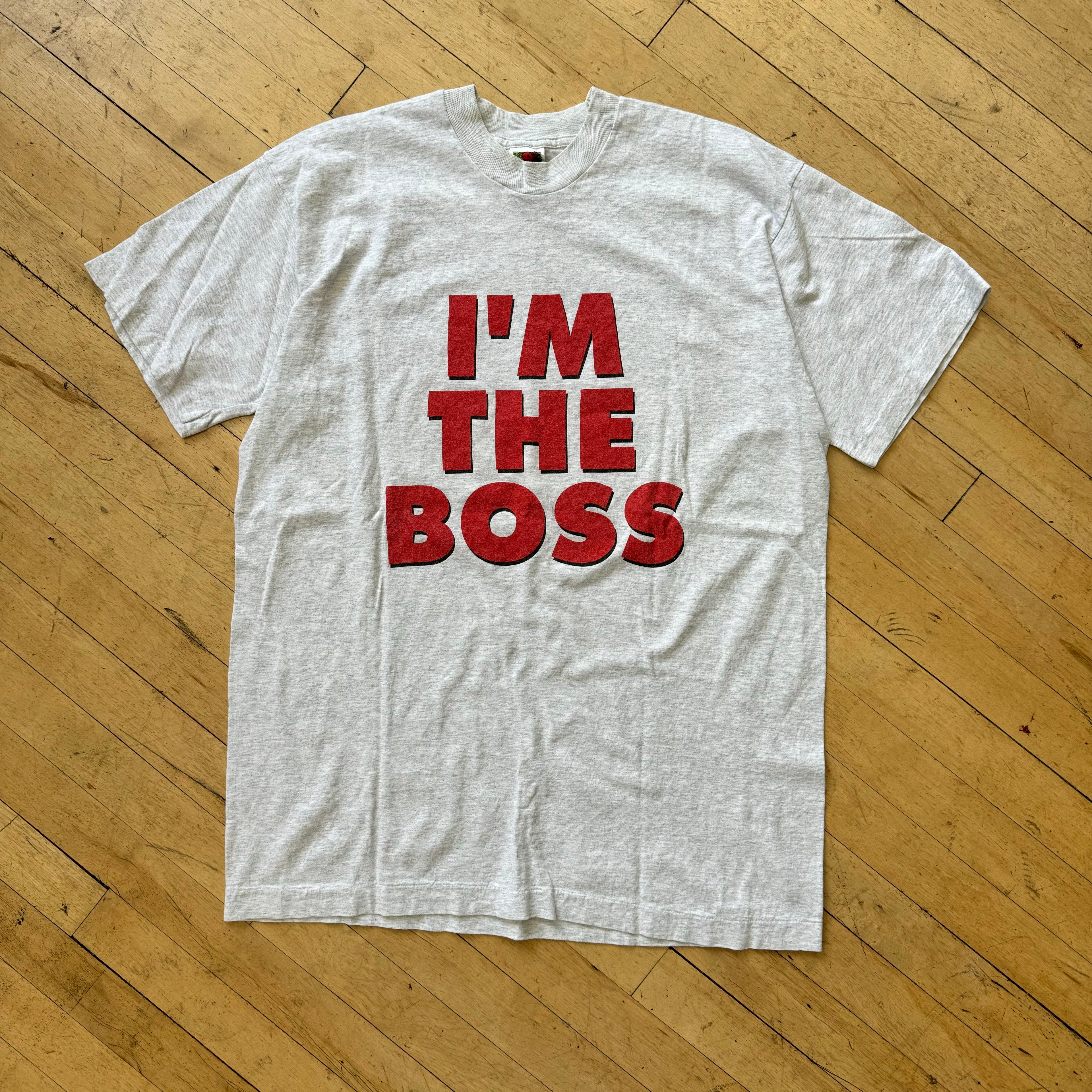 Vintage Dixie Cup I’m the Boss T-shirt Sz XL