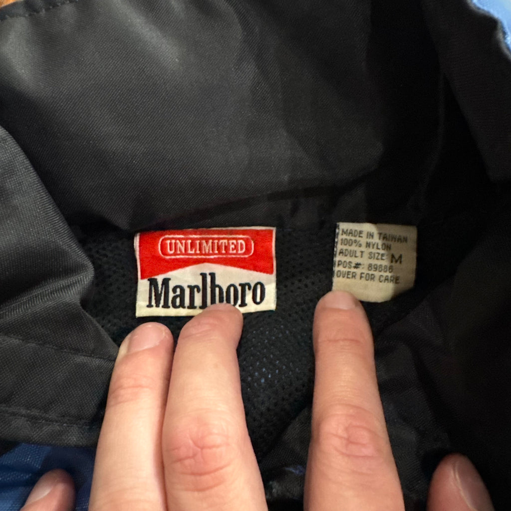 Vintage Marlboro Windbreaker Jacket Sz M