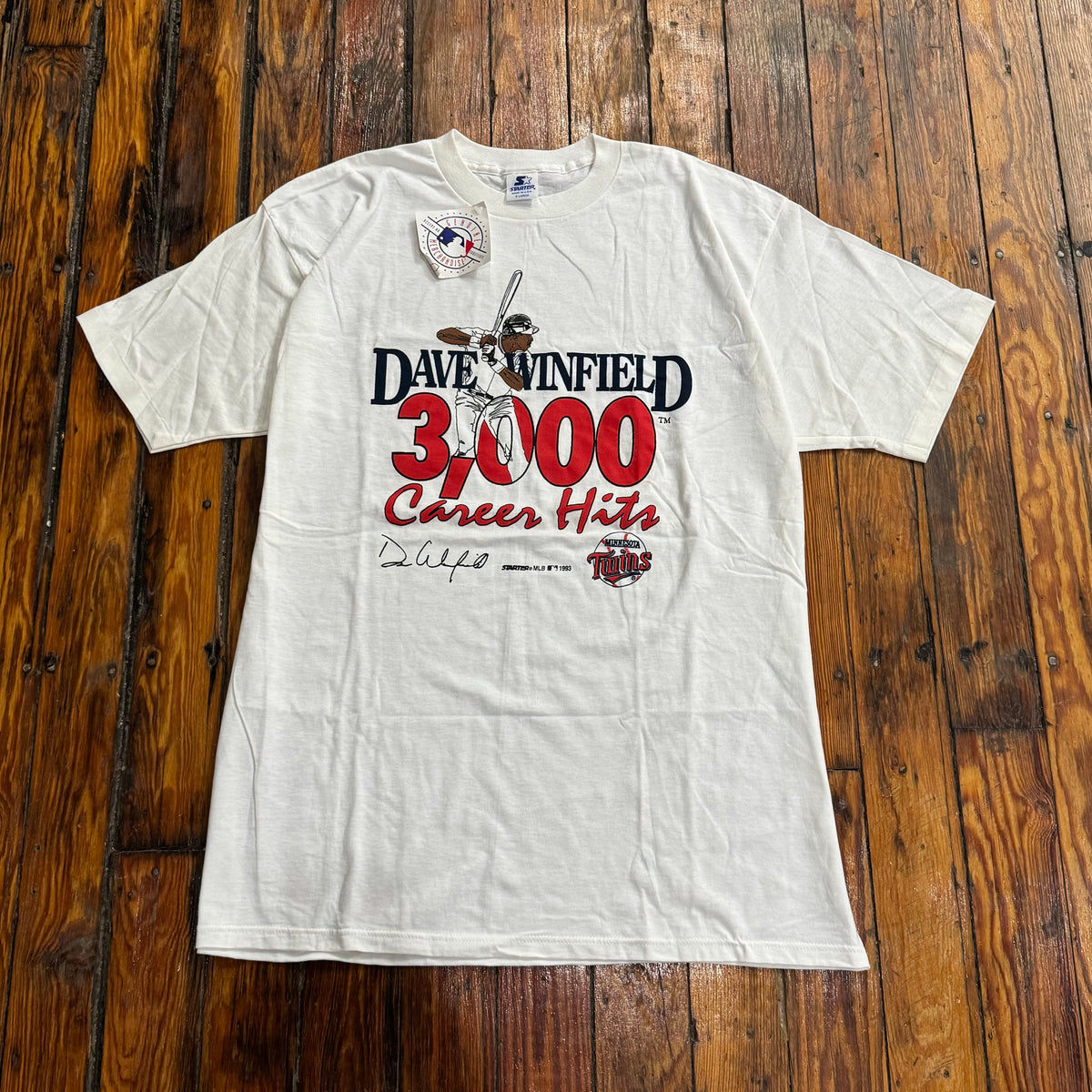 Vintage Minnesota Twins Winfield T-shirt Sz XL (NEW)