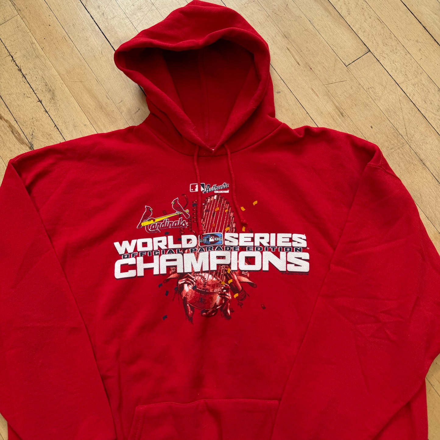 Vintage St. Louis Cardinals Lee Hoodie Sz XXL