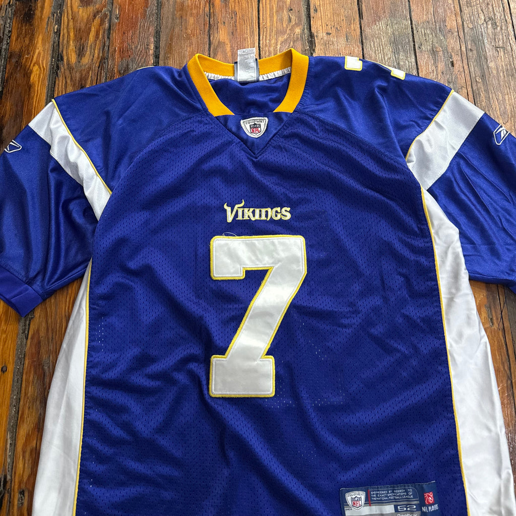 Minnesota Vikings Ponder Football Jersey Sz XL