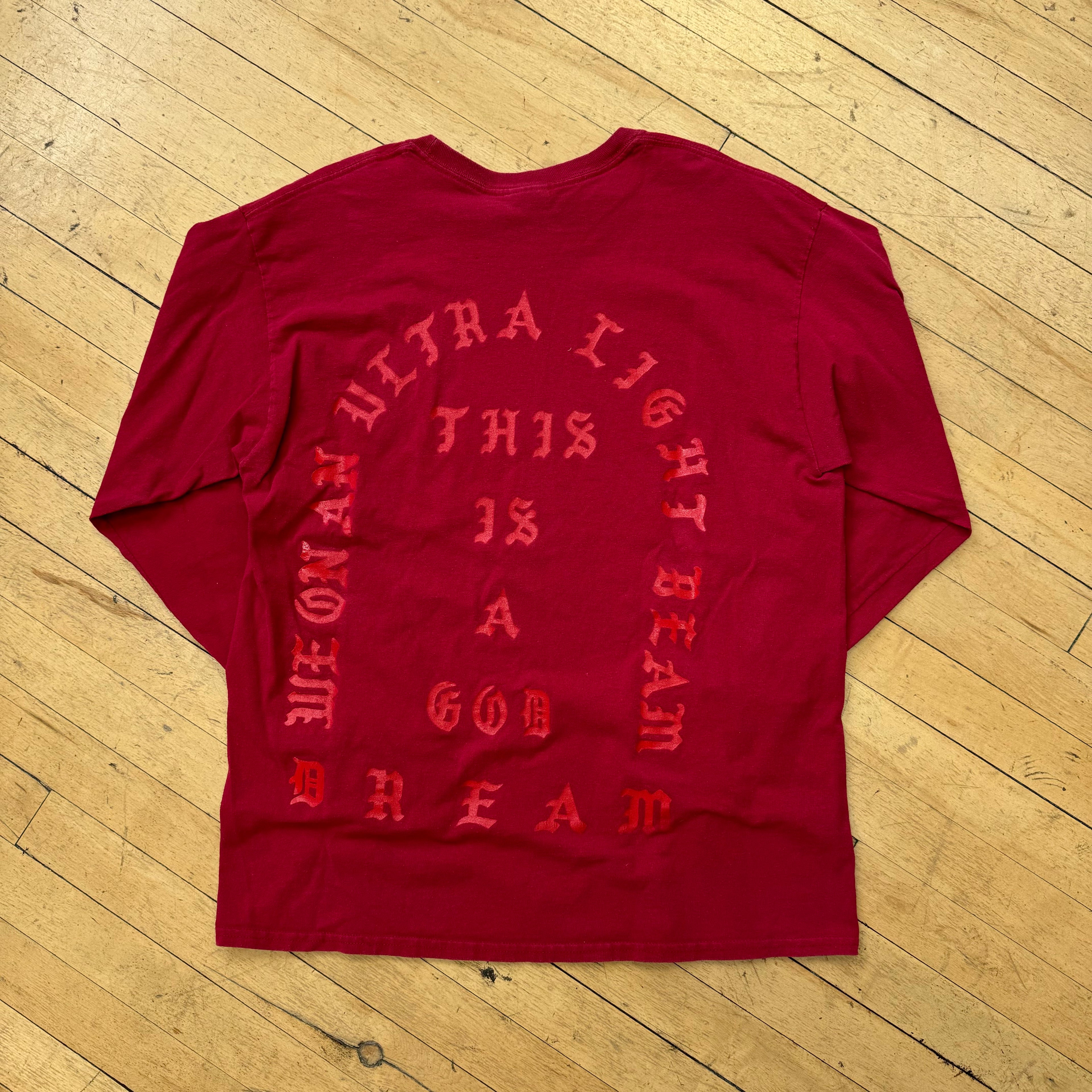 Kanye West Yeezy Season “I Feel Like Pablo” Long Sleeve T-Shirt Sz L