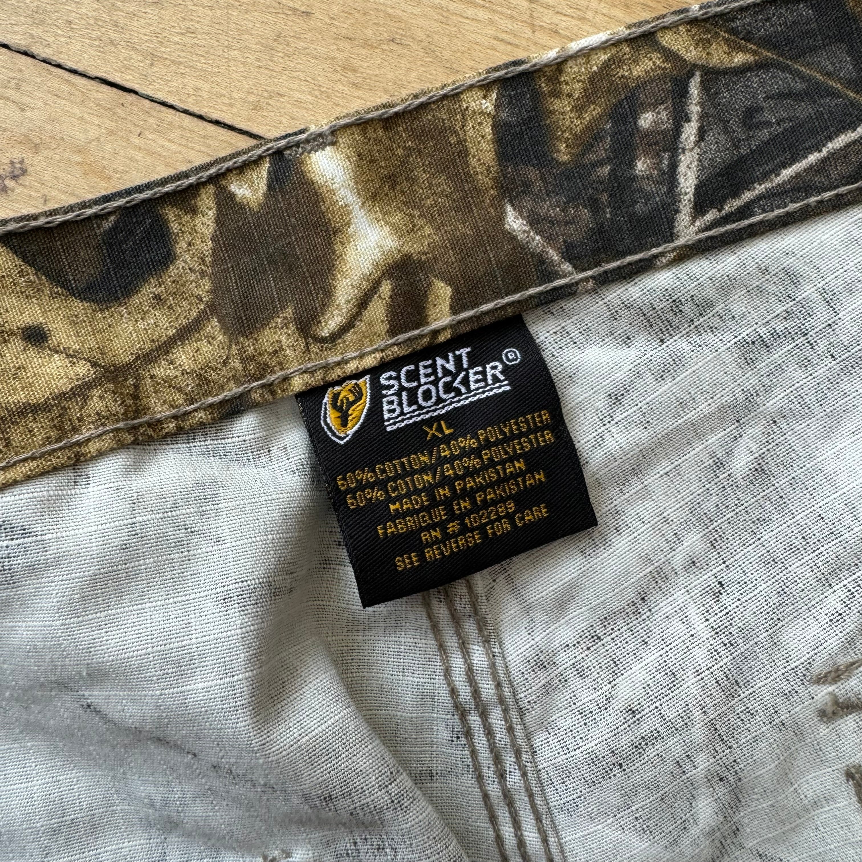 Vintage Camo Cargo Pants Sz XL