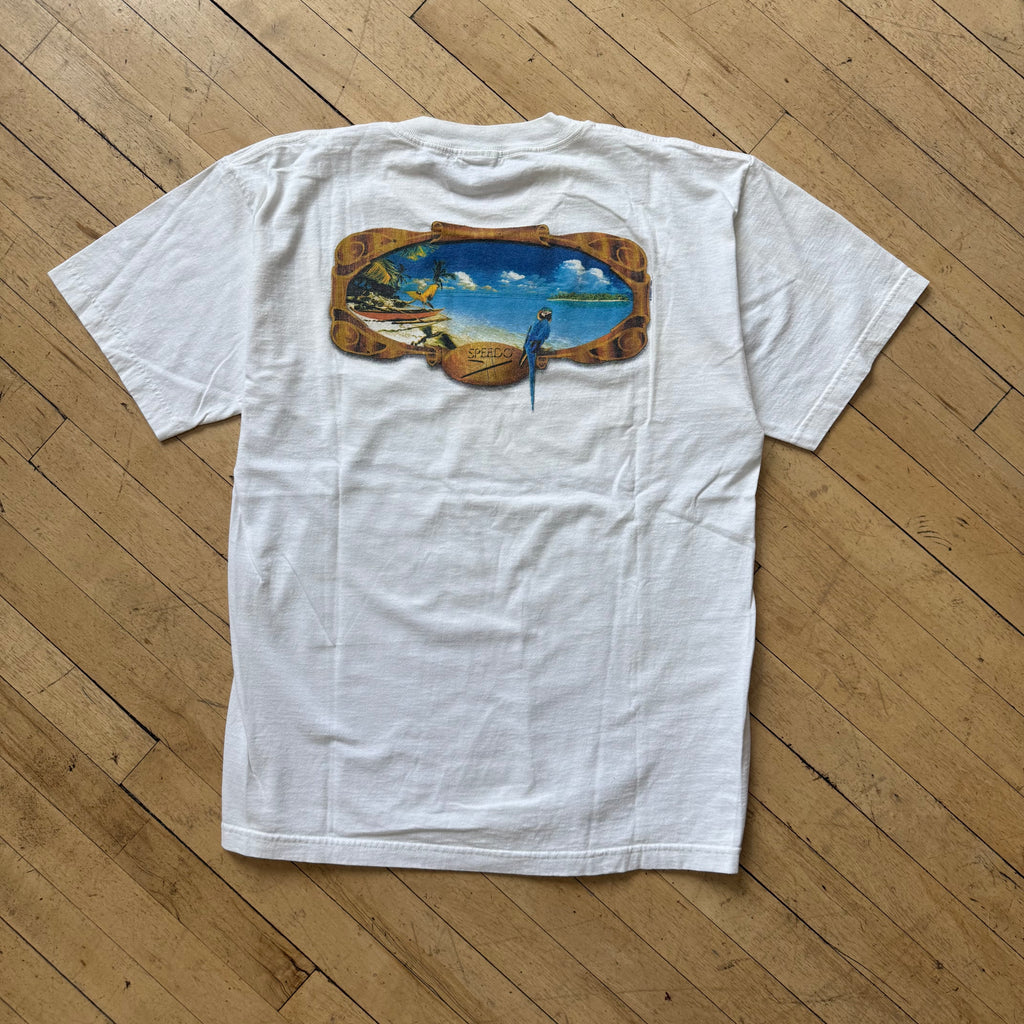 Vintage Speedo Logo T-shirt Sz L