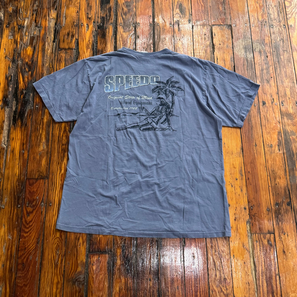 Vintage Speedo Island Equipment T-shirt Sz XL
