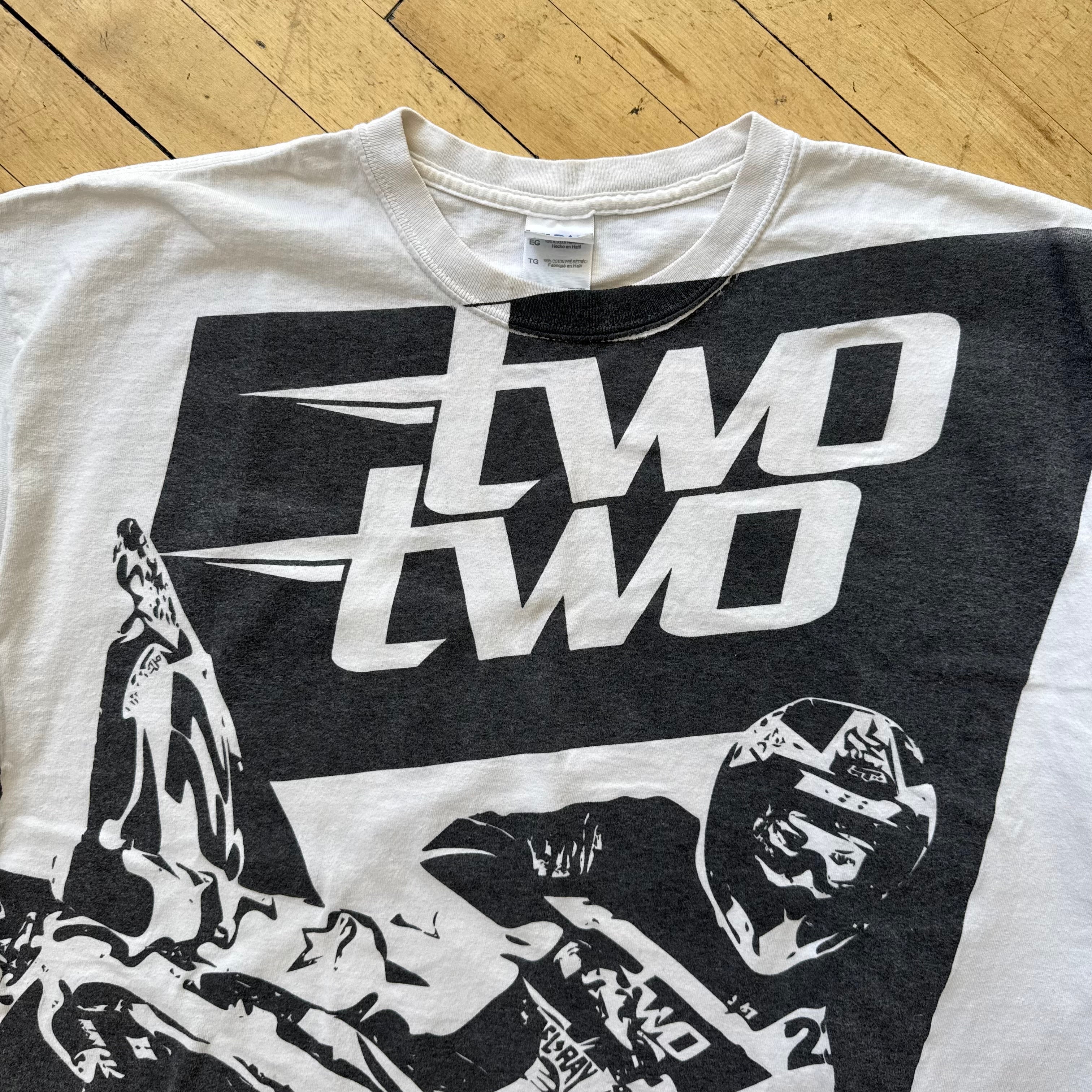 Vintage 22 Reed AOP MotoCross T-shirt Sz XL