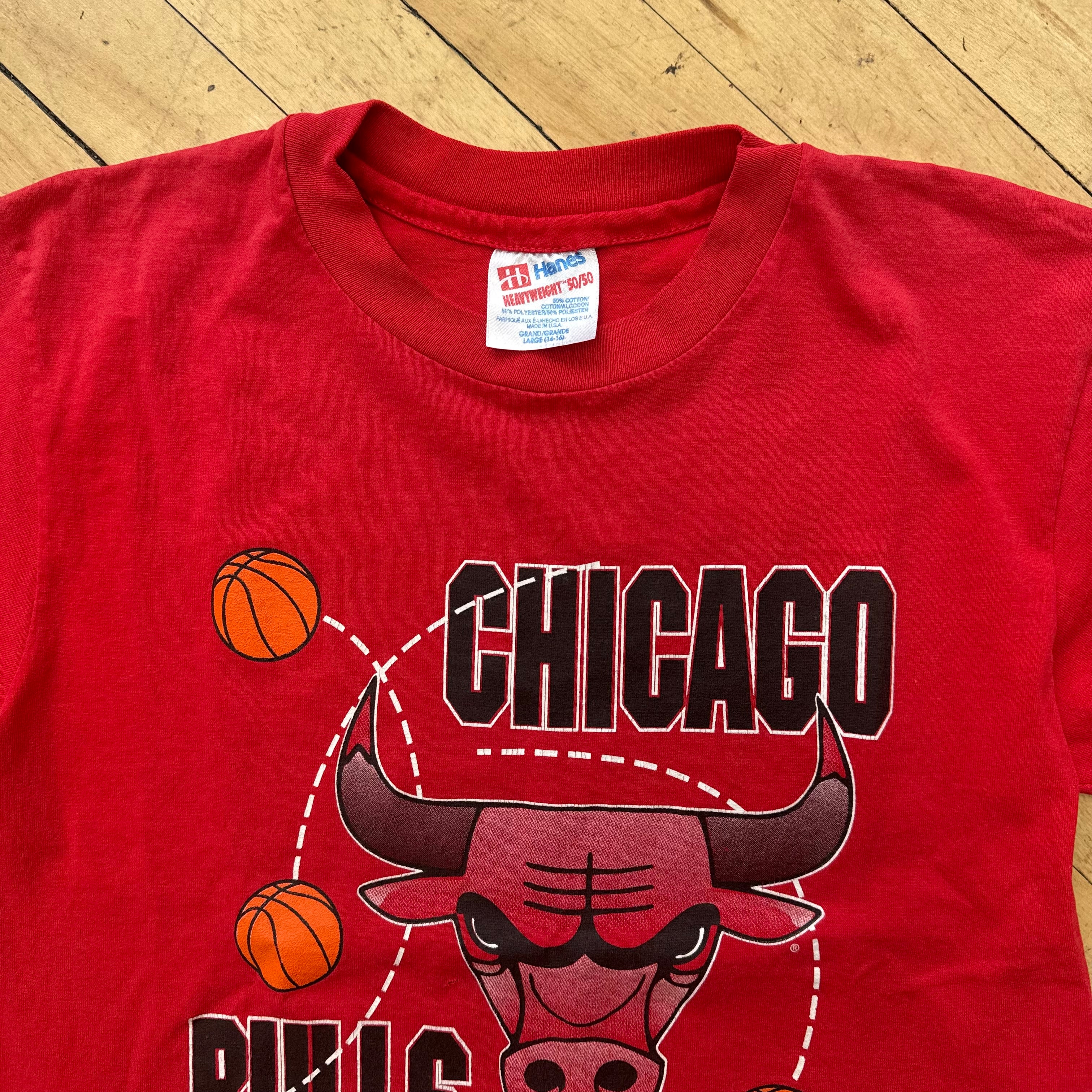 Vintage Chicago Bulls T-shirt Sz 10-12