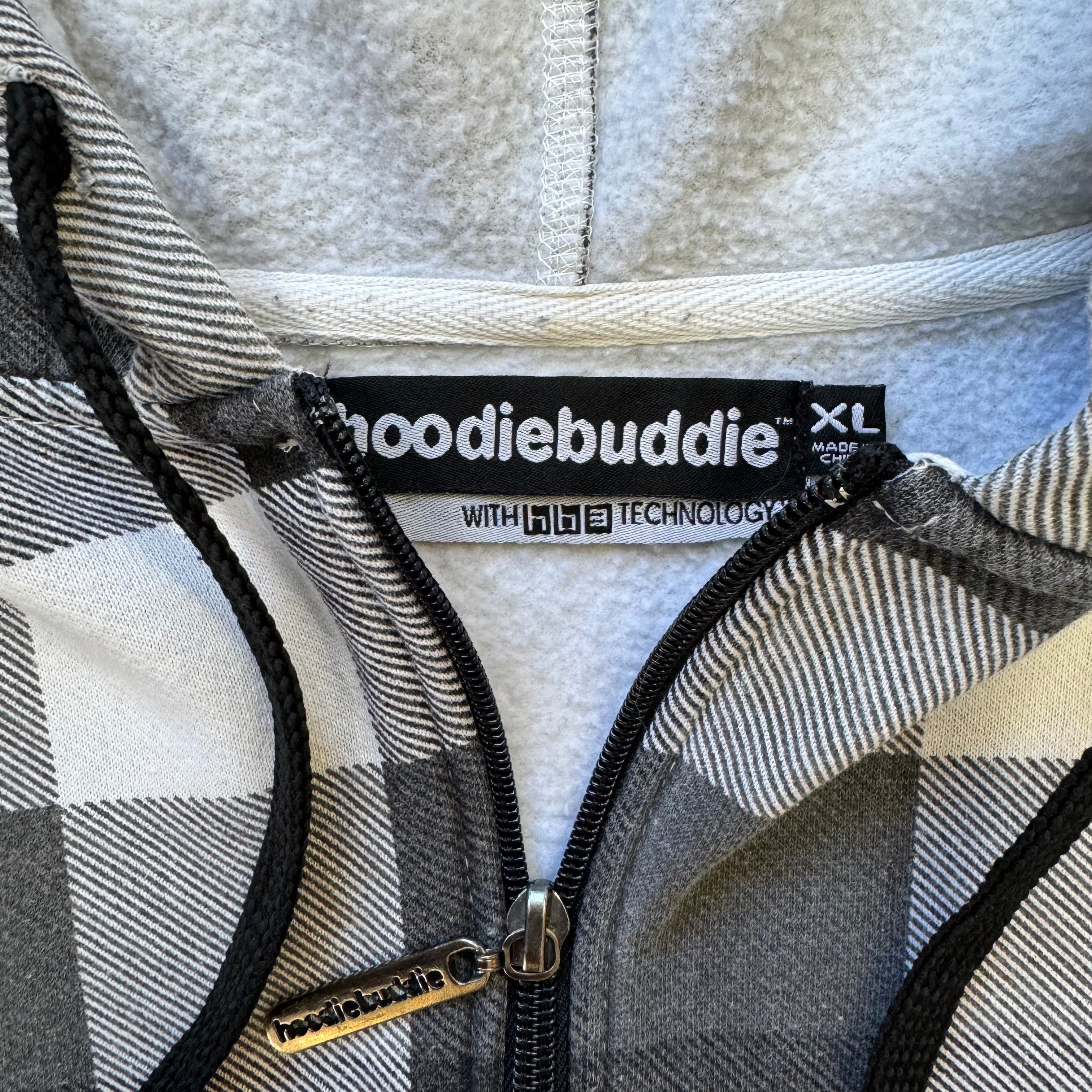 Y2K Hoodie Buddie Zip-Up Jacket Sz XL