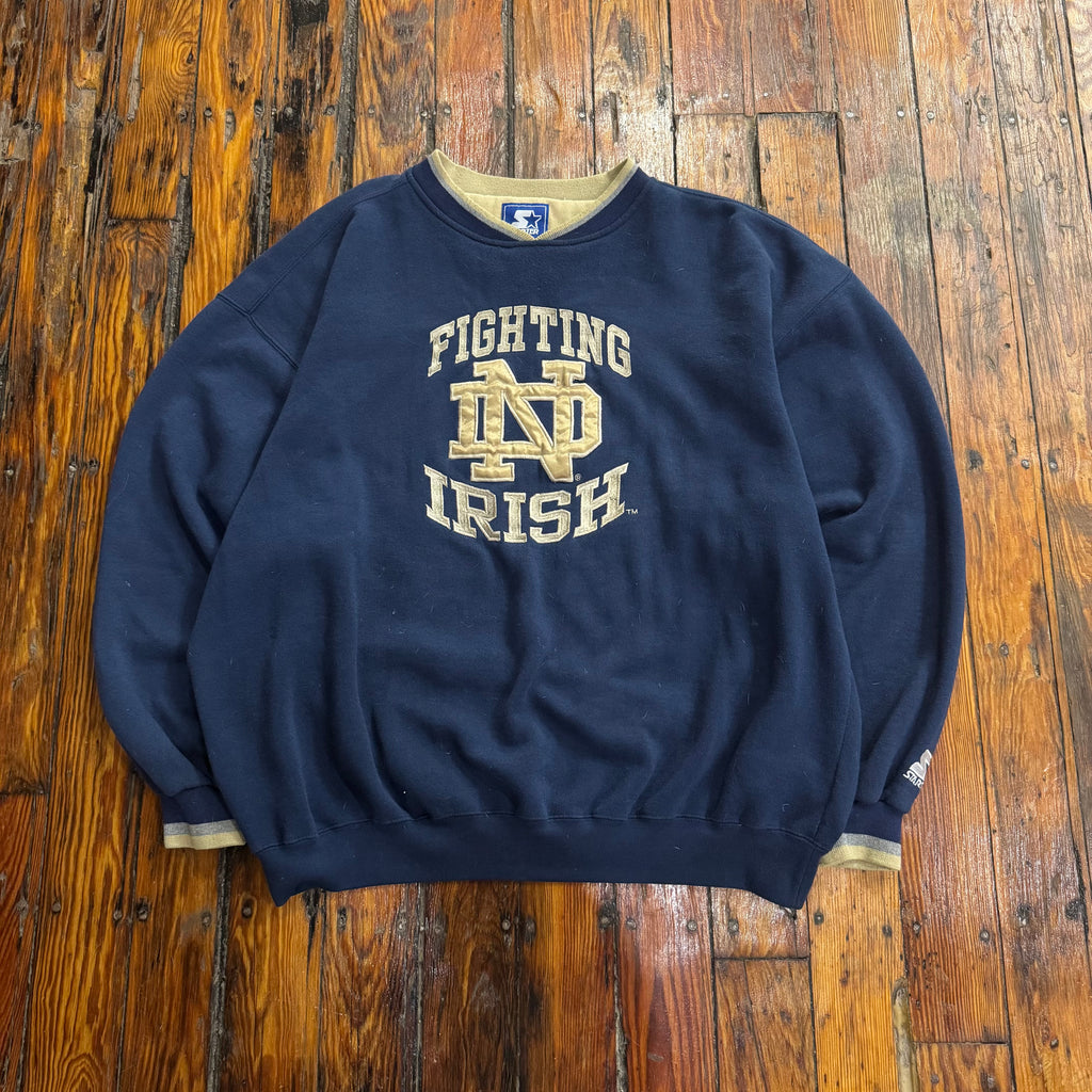 Vintage Notre Dame University Crewneck Sz XXL